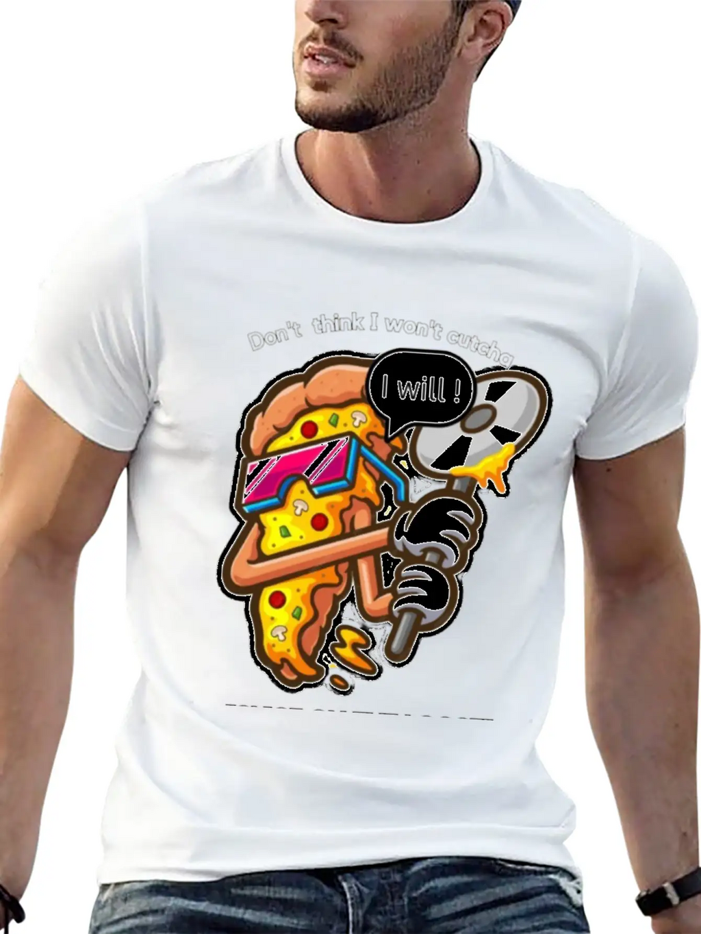 OH-IO Pizza Apparel Essential Cotton Tee For Daily Outfits – Unisex Style