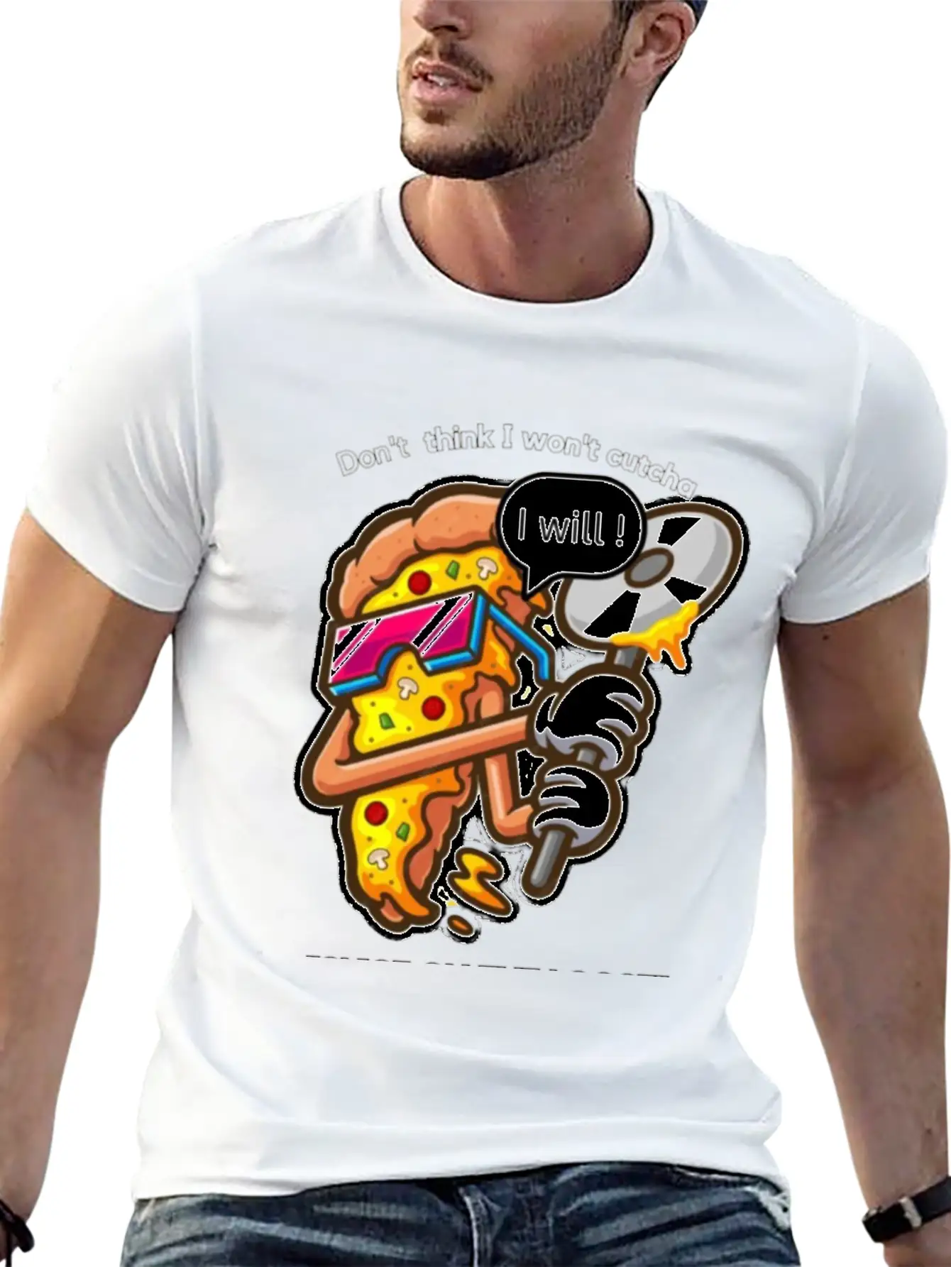 OH-IO Pizza Apparel Essential Cotton Tee For Daily Outfits – Unisex Style
