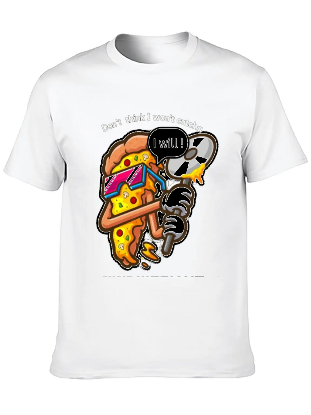 OH-IO Pizza Apparel Essential Cotton Tee For Daily Outfits – Unisex Style
