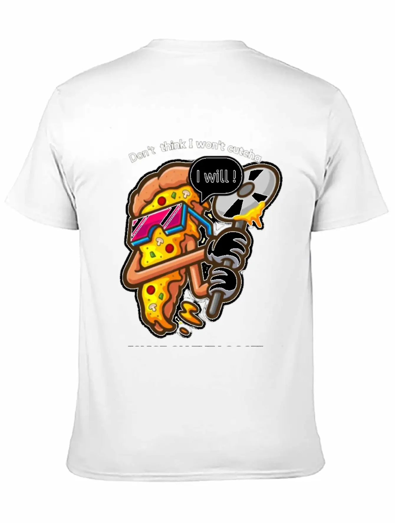 OH-IO Pizza Apparel Essential Cotton Tee For Daily Outfits – Unisex Style