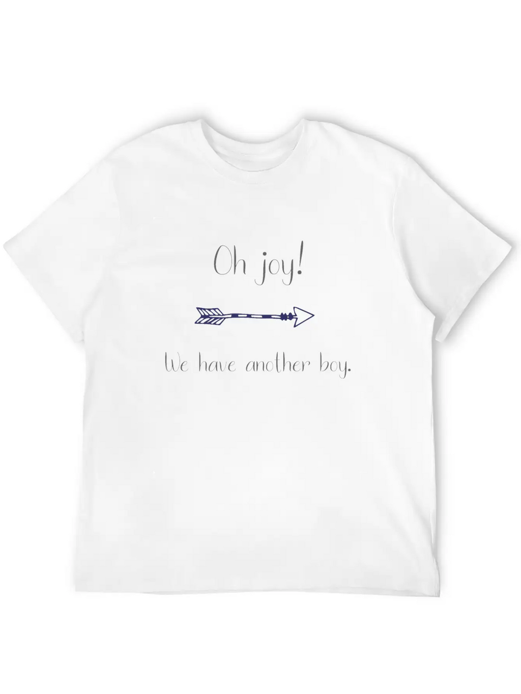 Oh Joy Arrow Stylish Everyday T-Shirt – Unisex Basic Cotton Tee