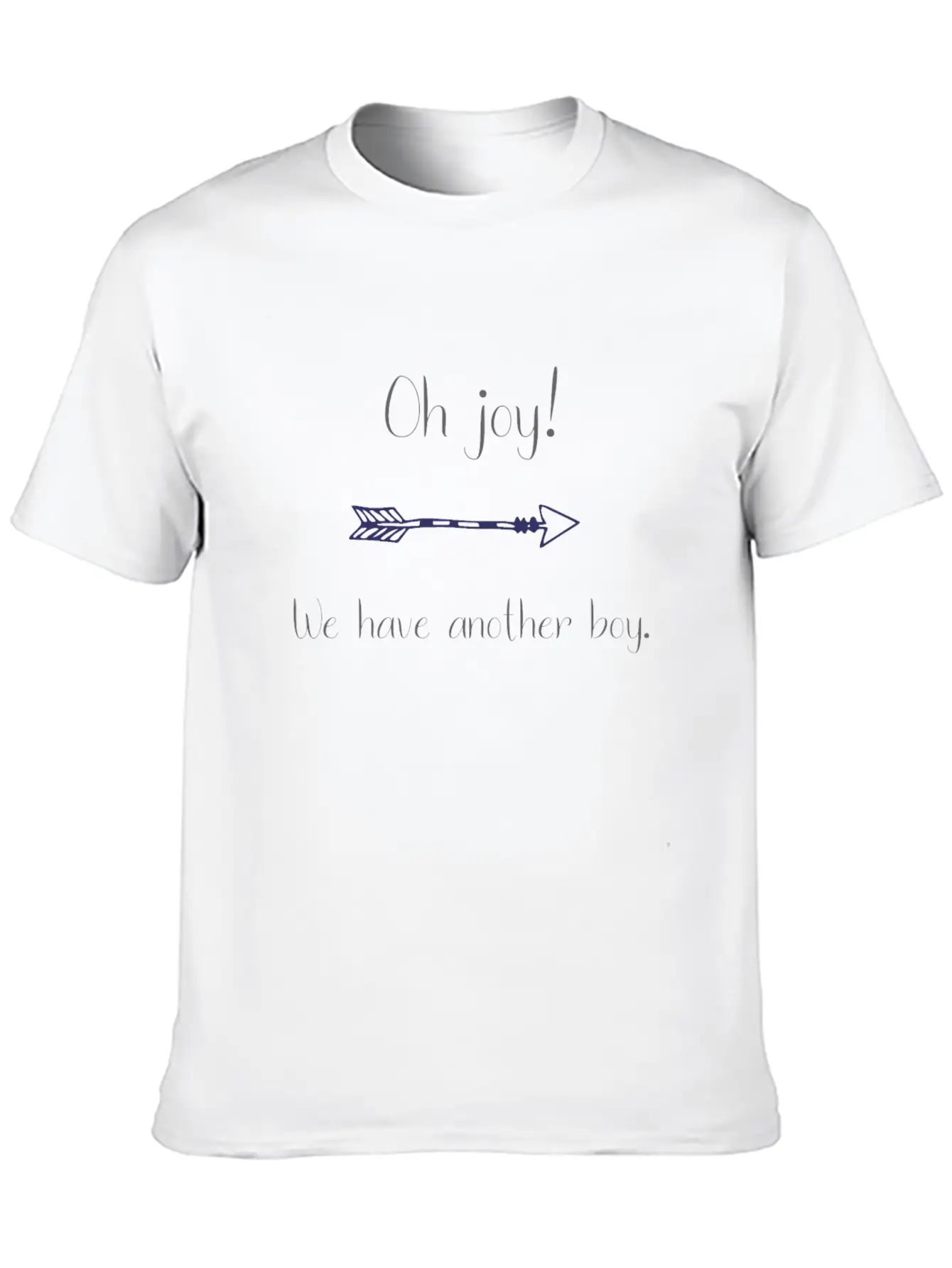Oh Joy Arrow Stylish Everyday T-Shirt – Unisex Basic Cotton Tee