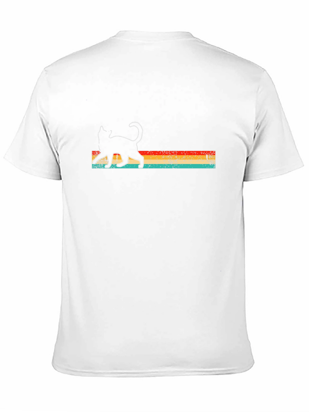 Retro Cat Silhouette T-Shirt