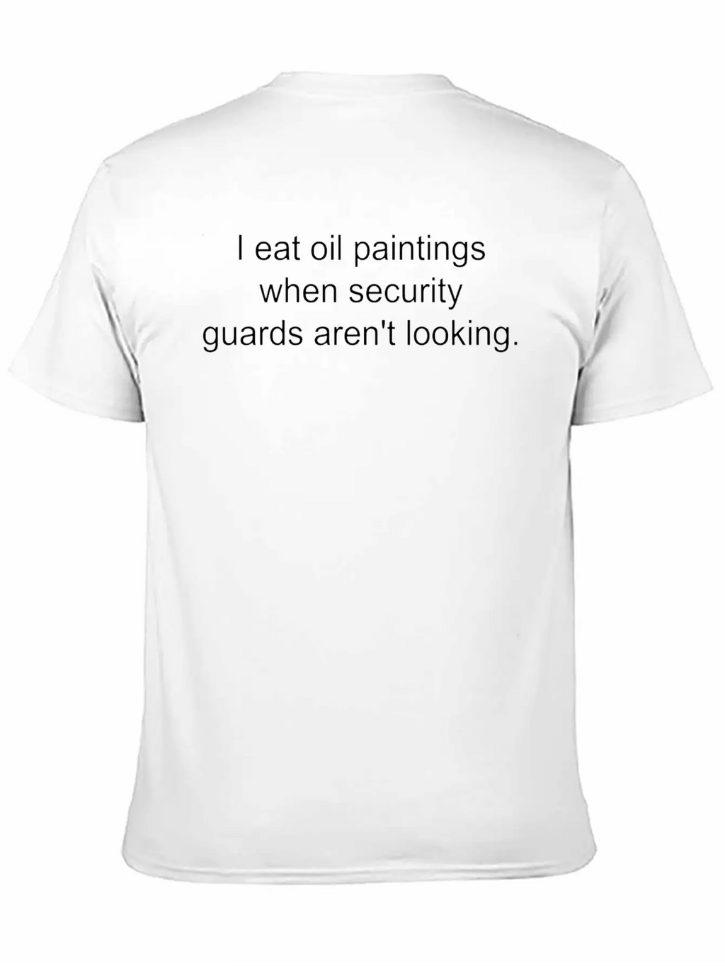 Oil Paintings Breathable Soft Cotton T-Shirt – Timeless Casual Look