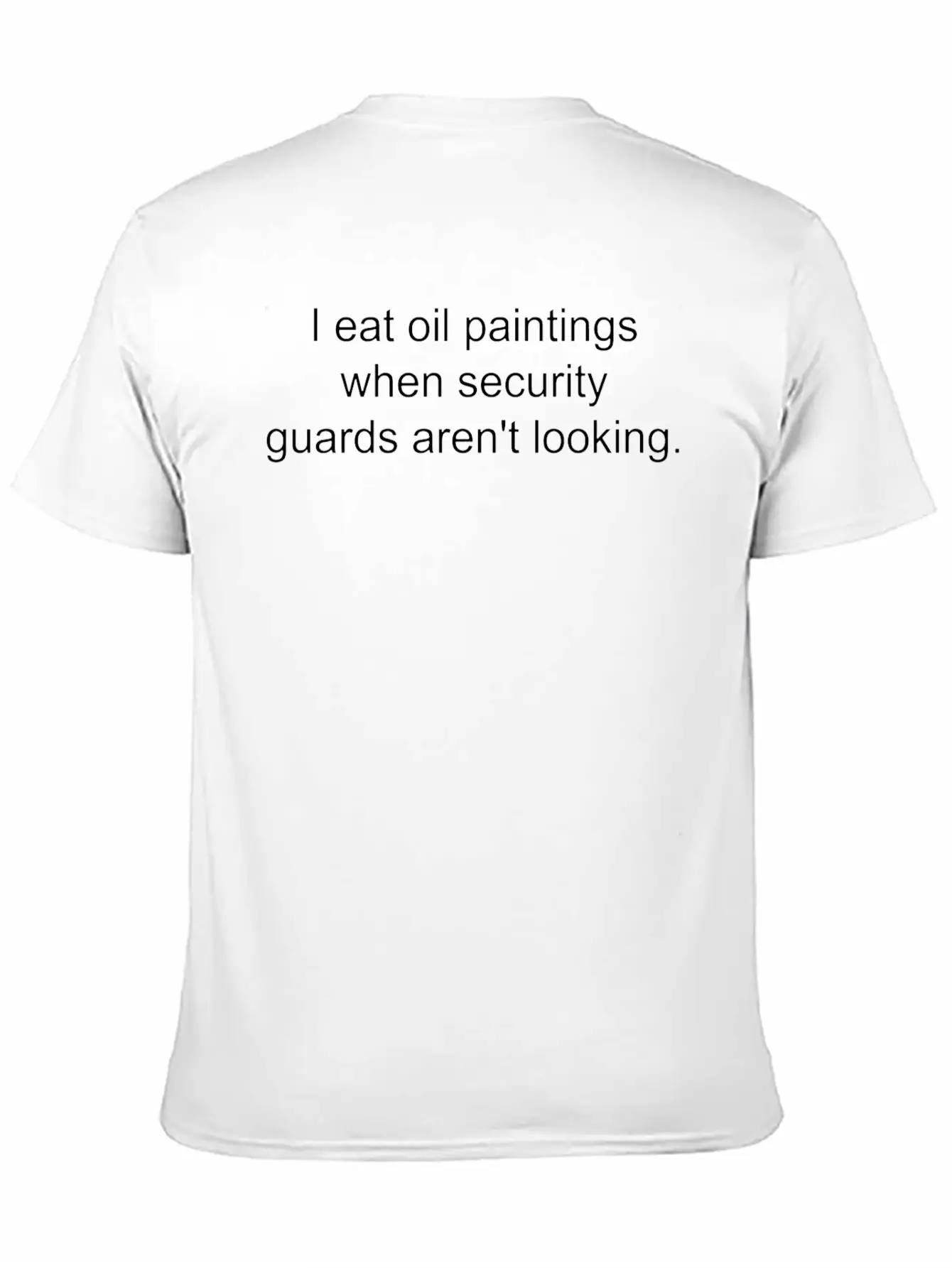 Oil Paintings Breathable Soft Cotton T-Shirt – Timeless Casual Look