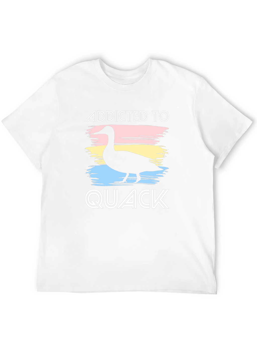 Addicted to Quack Black T-Shirt