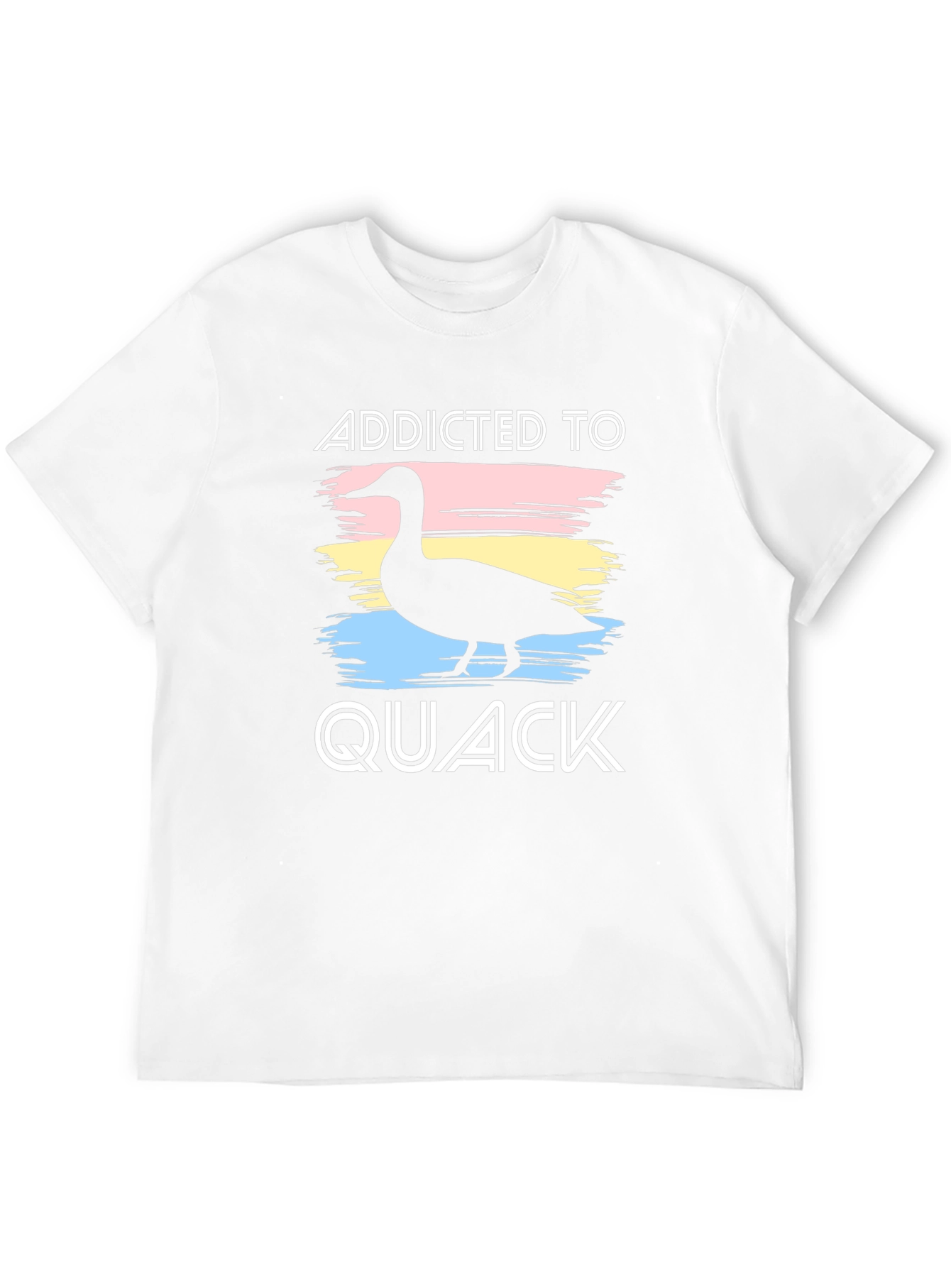 Addicted to Quack Black T-Shirt