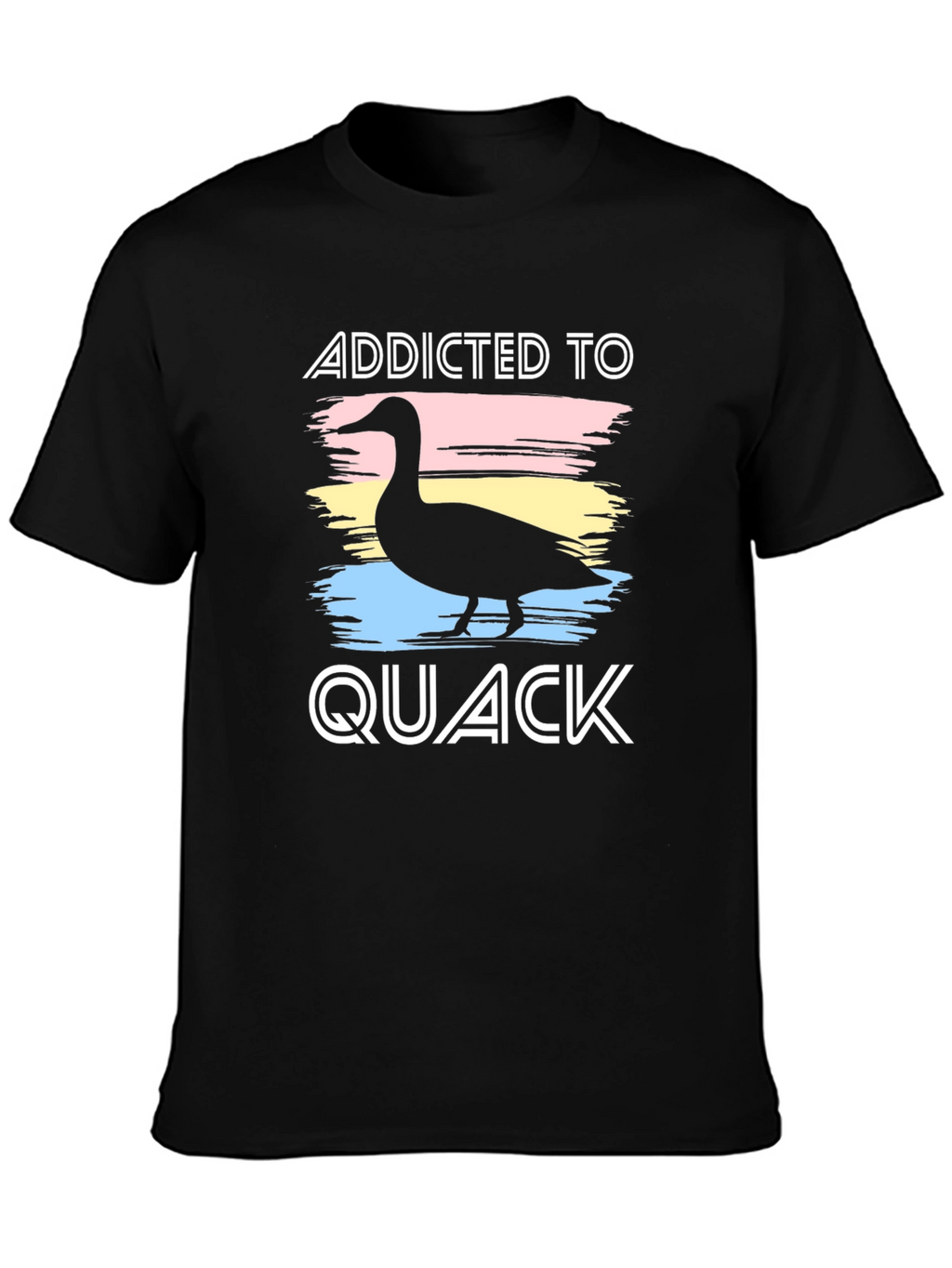 Addicted to Quack Black T-Shirt