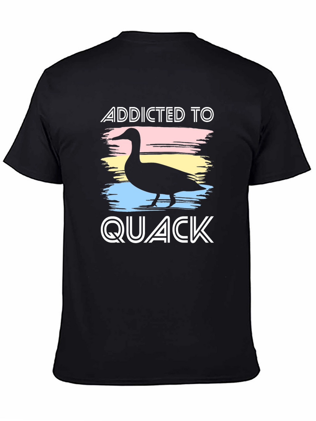 Addicted to Quack Black T-Shirt
