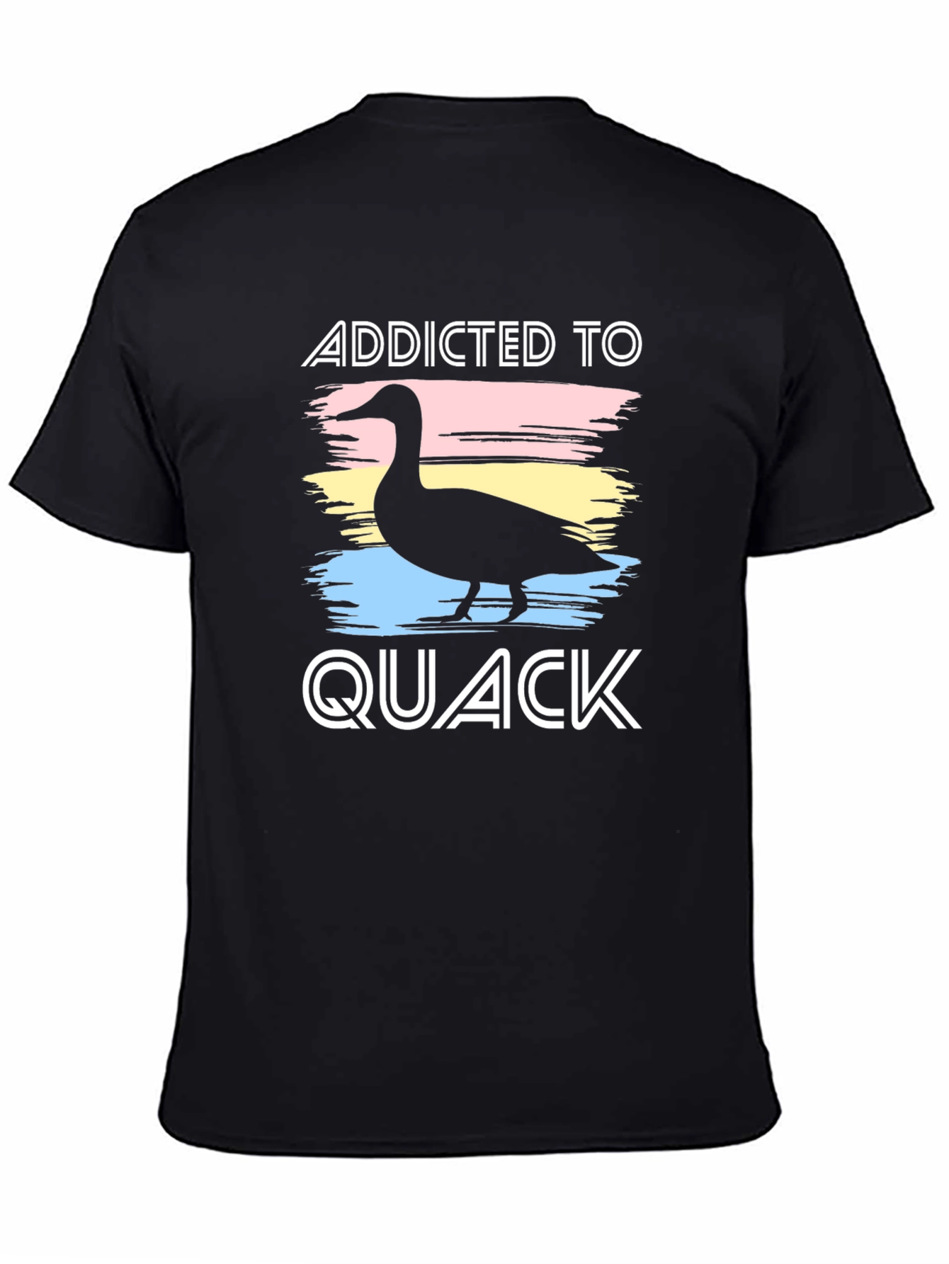 Addicted to Quack Black T-Shirt