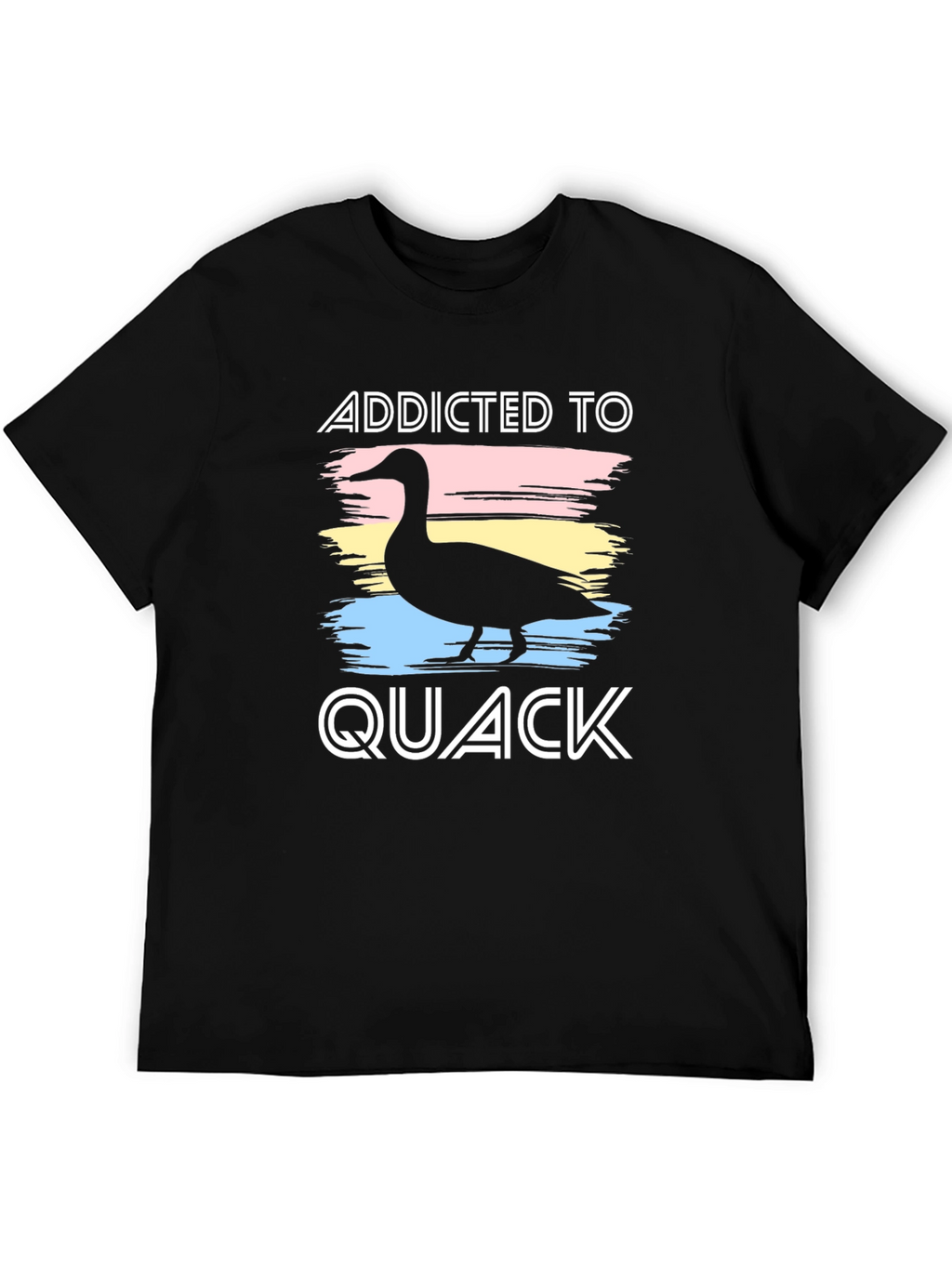 Addicted to Quack Black T-Shirt