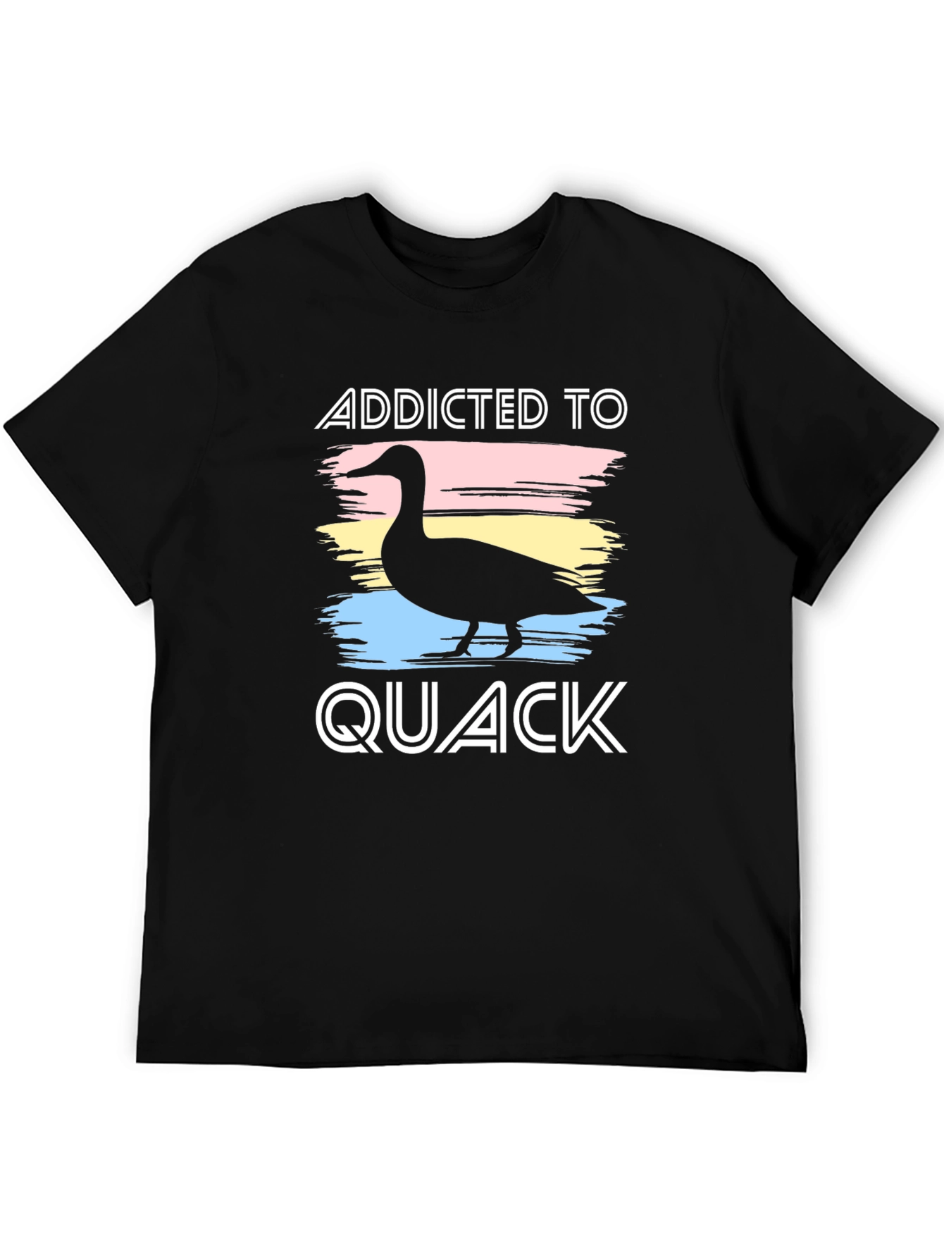 Addicted to Quack Black T-Shirt