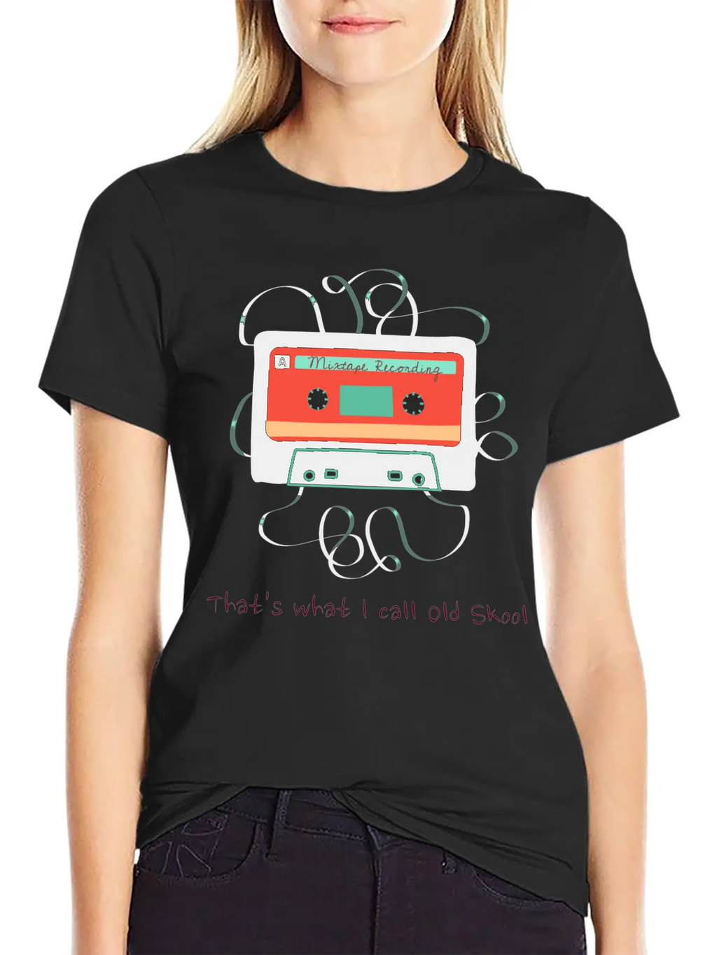 Old Cassette Mixtape: That´s What I Call Old Skool Casual Graphic T-Shirt – Simple And Comfortable Daily Wear