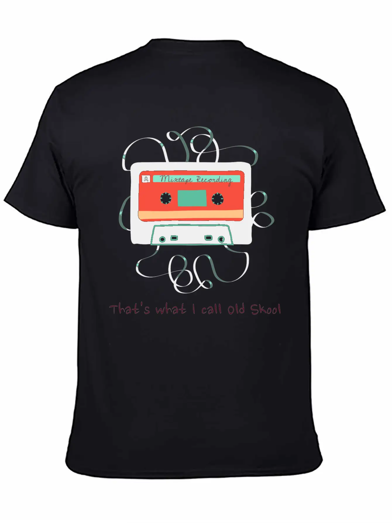 Old Cassette Mixtape: That´s What I Call Old Skool Casual Graphic T-Shirt – Simple And Comfortable Daily Wear