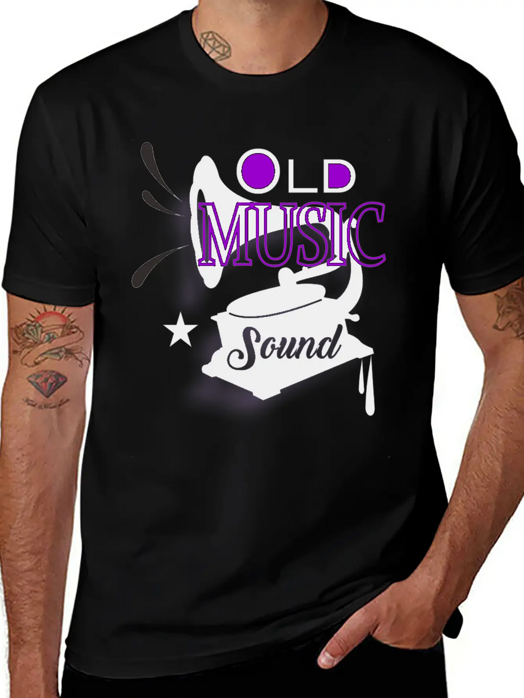 Old Music Sound Essential Cotton Tee For Daily Outfits – Unisex Style