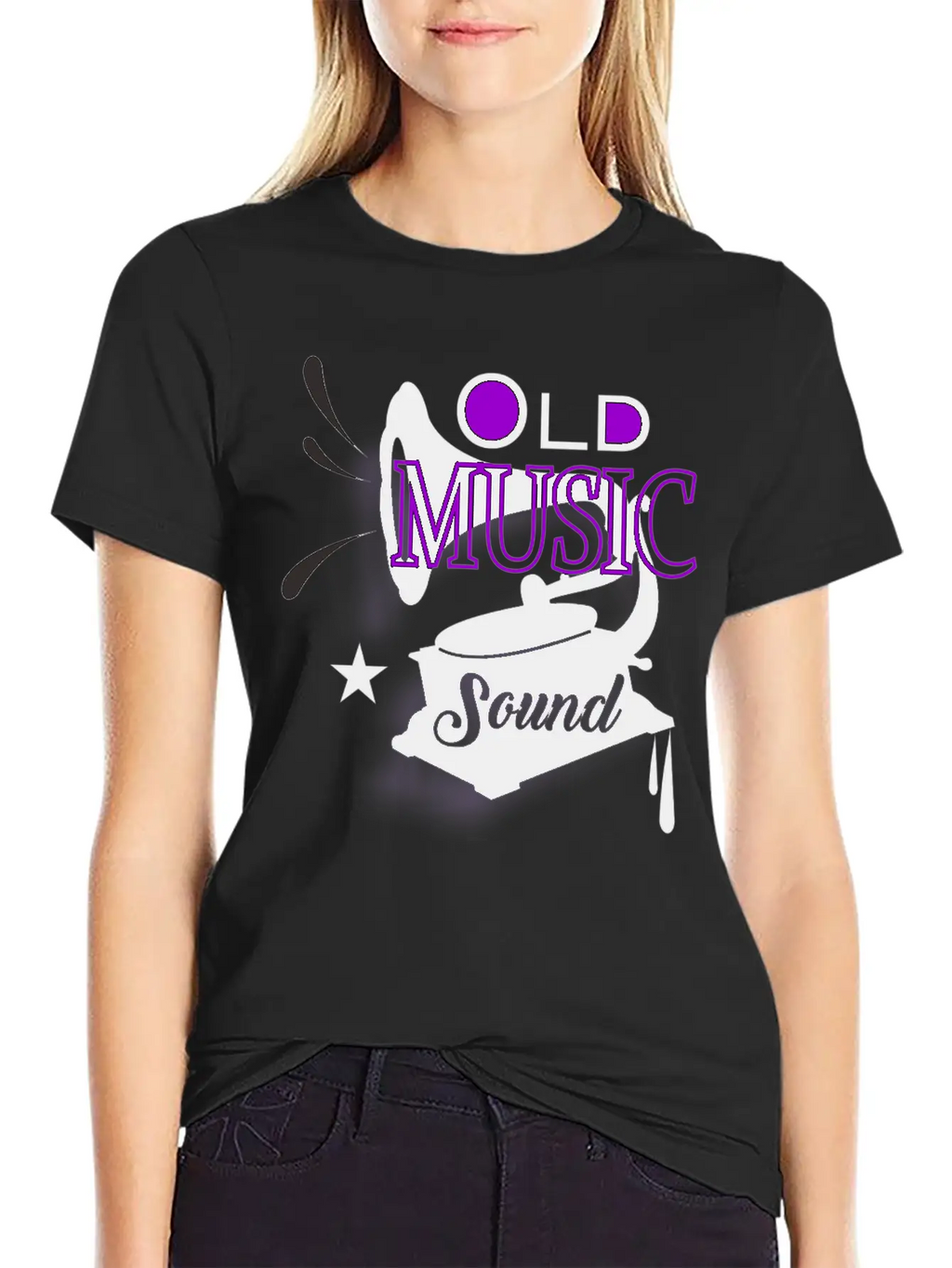 Old Music Sound Essential Cotton Tee For Daily Outfits – Unisex Style