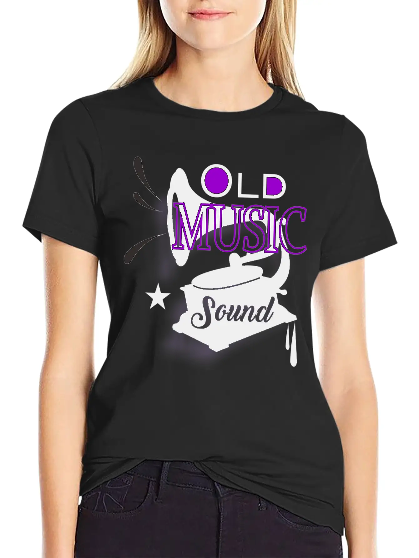 Old Music Sound Essential Cotton Tee For Daily Outfits – Unisex Style