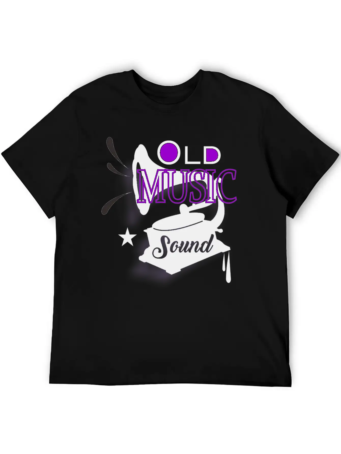 Old Music Sound Essential Cotton Tee For Daily Outfits – Unisex Style
