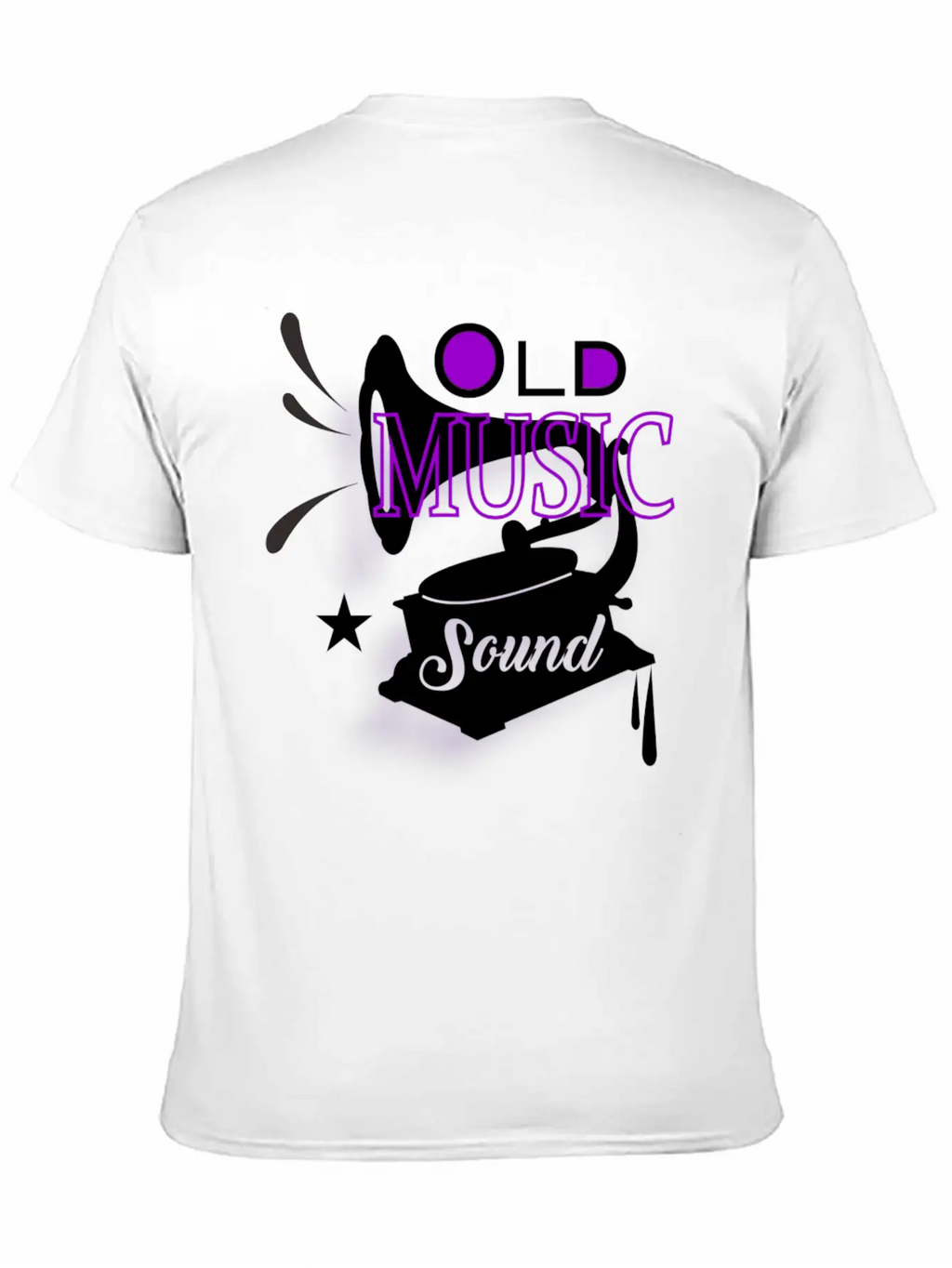 Old Music Sound Essential Cotton Tee For Daily Outfits – Unisex Style