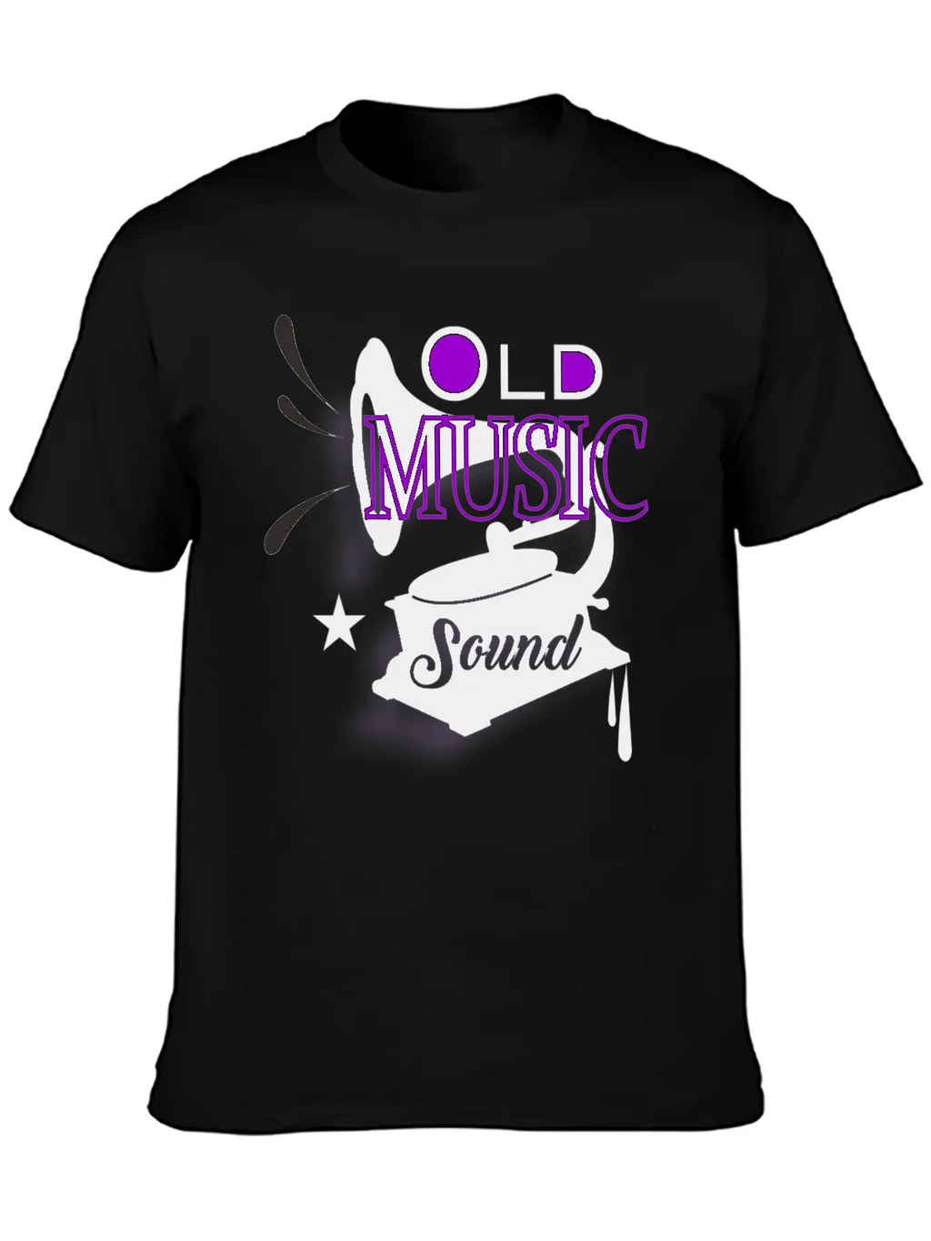 Old Music Sound Essential Cotton Tee For Daily Outfits – Unisex Style