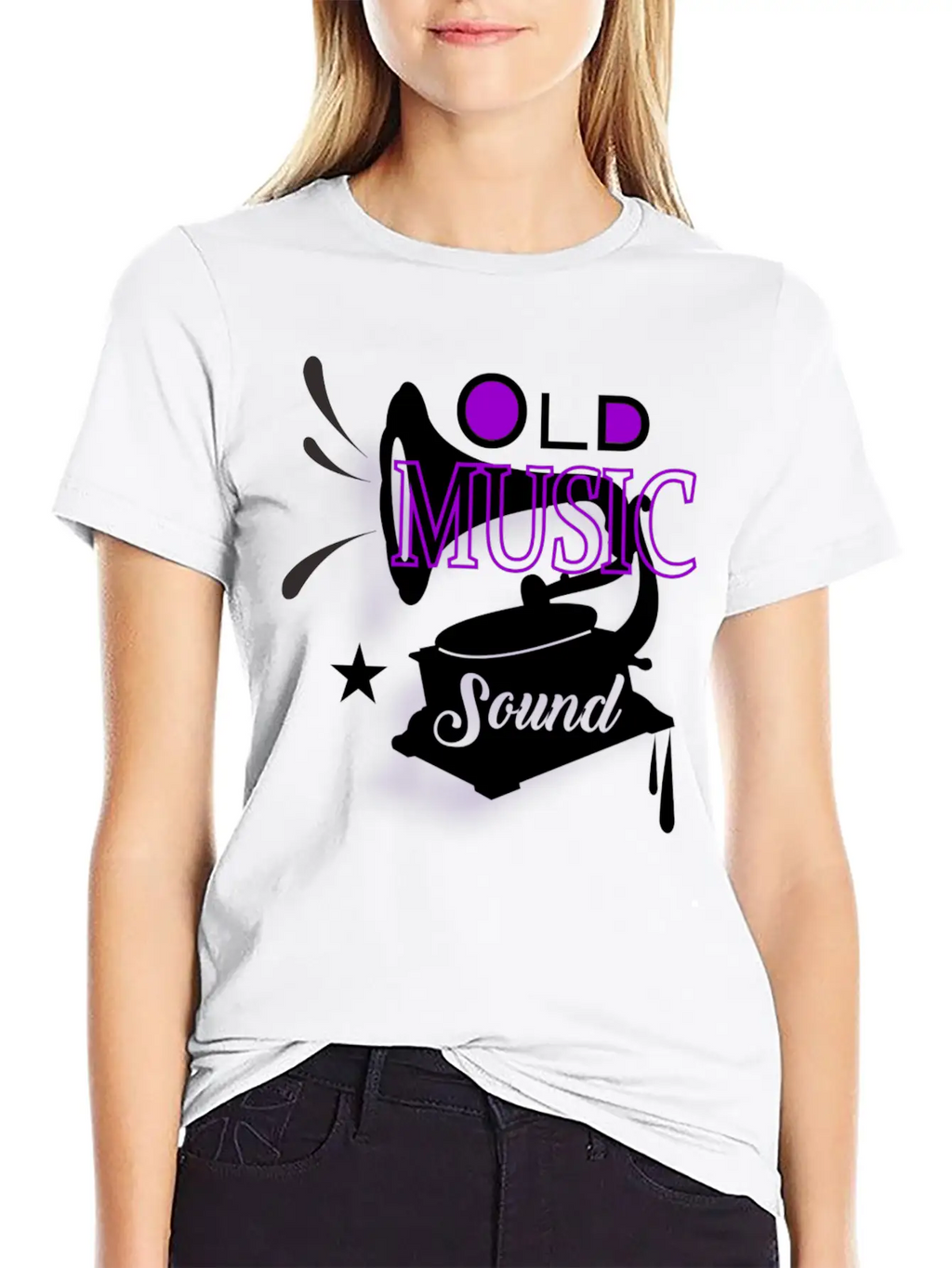 Old Music Sound Essential Cotton Tee For Daily Outfits – Unisex Style