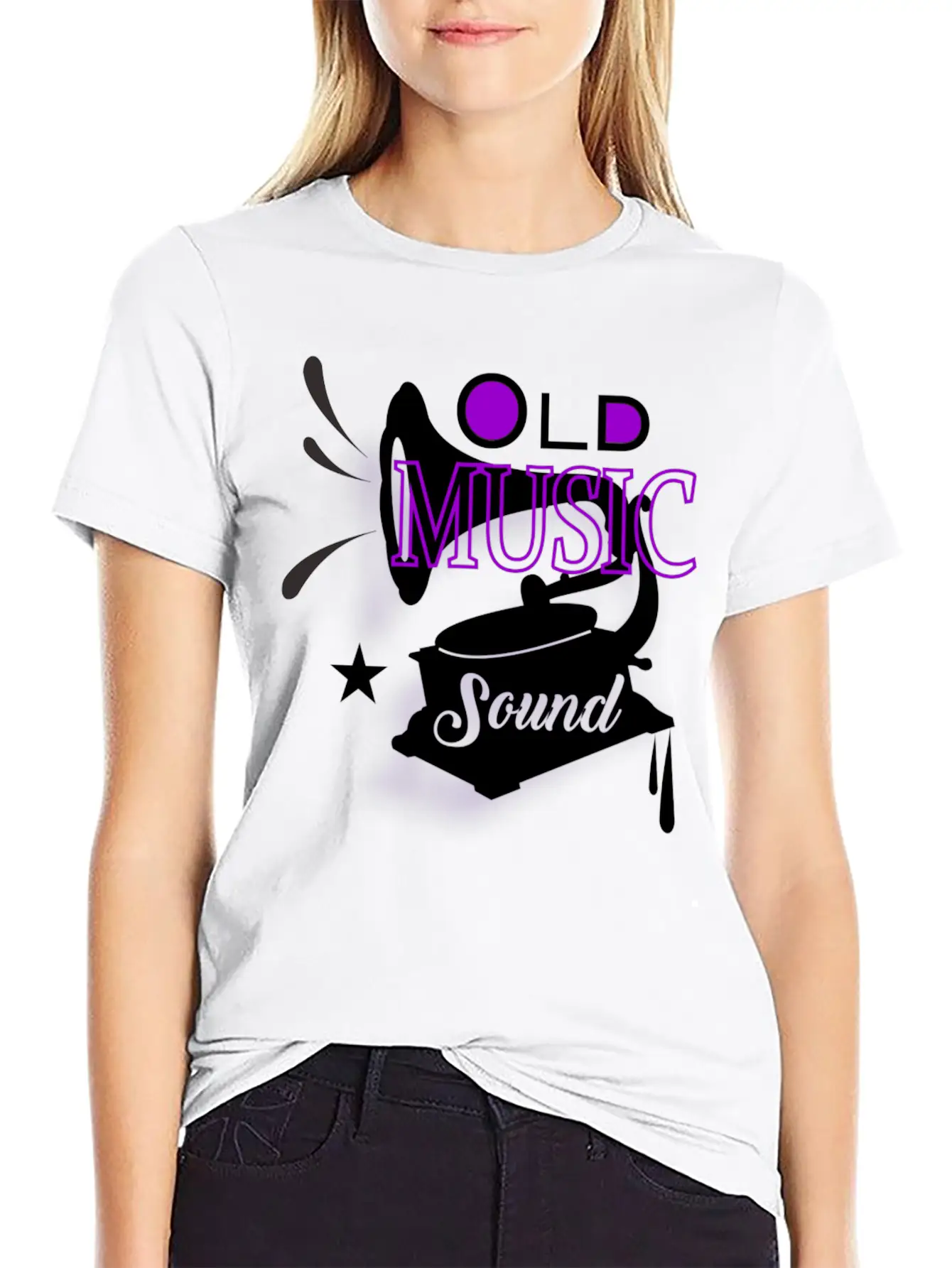Old Music Sound Essential Cotton Tee For Daily Outfits – Unisex Style
