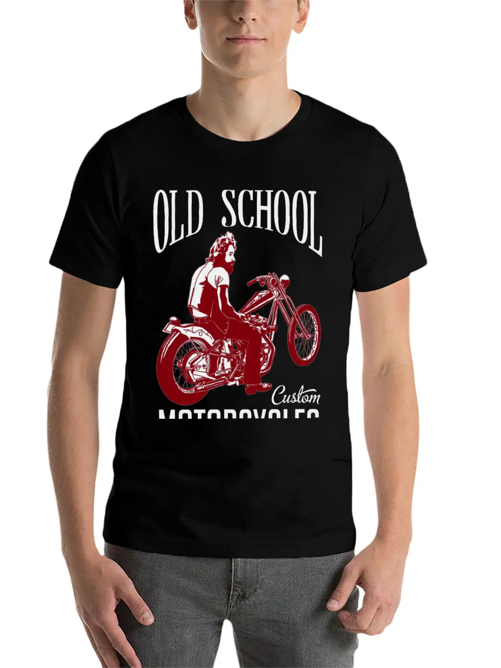 Old School Rider Chase Sunset Ride The Wind Vintag Stylish Everyday T-Shirt – Unisex Basic Cotton Tee
