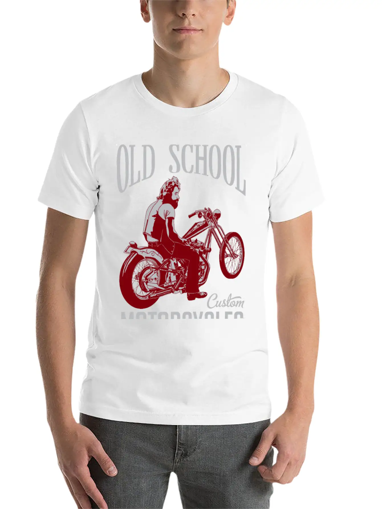 Old School Rider Chase Sunset Ride The Wind Vintag Stylish Everyday T-Shirt – Unisex Basic Cotton Tee
