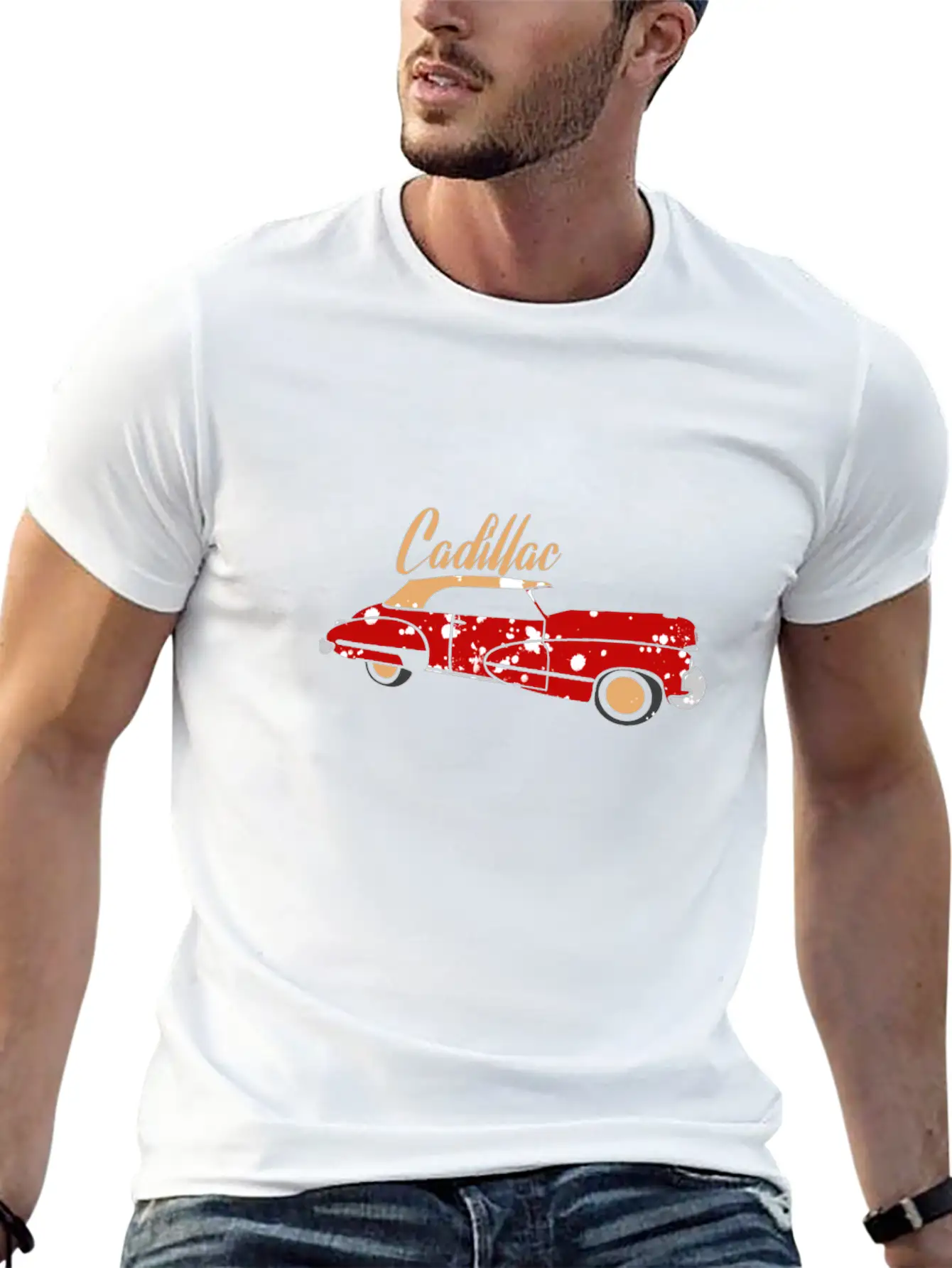 OldCar 51 Classic Fit Graphic Tee For Daily Comfort – Unisex Cotton Shirt