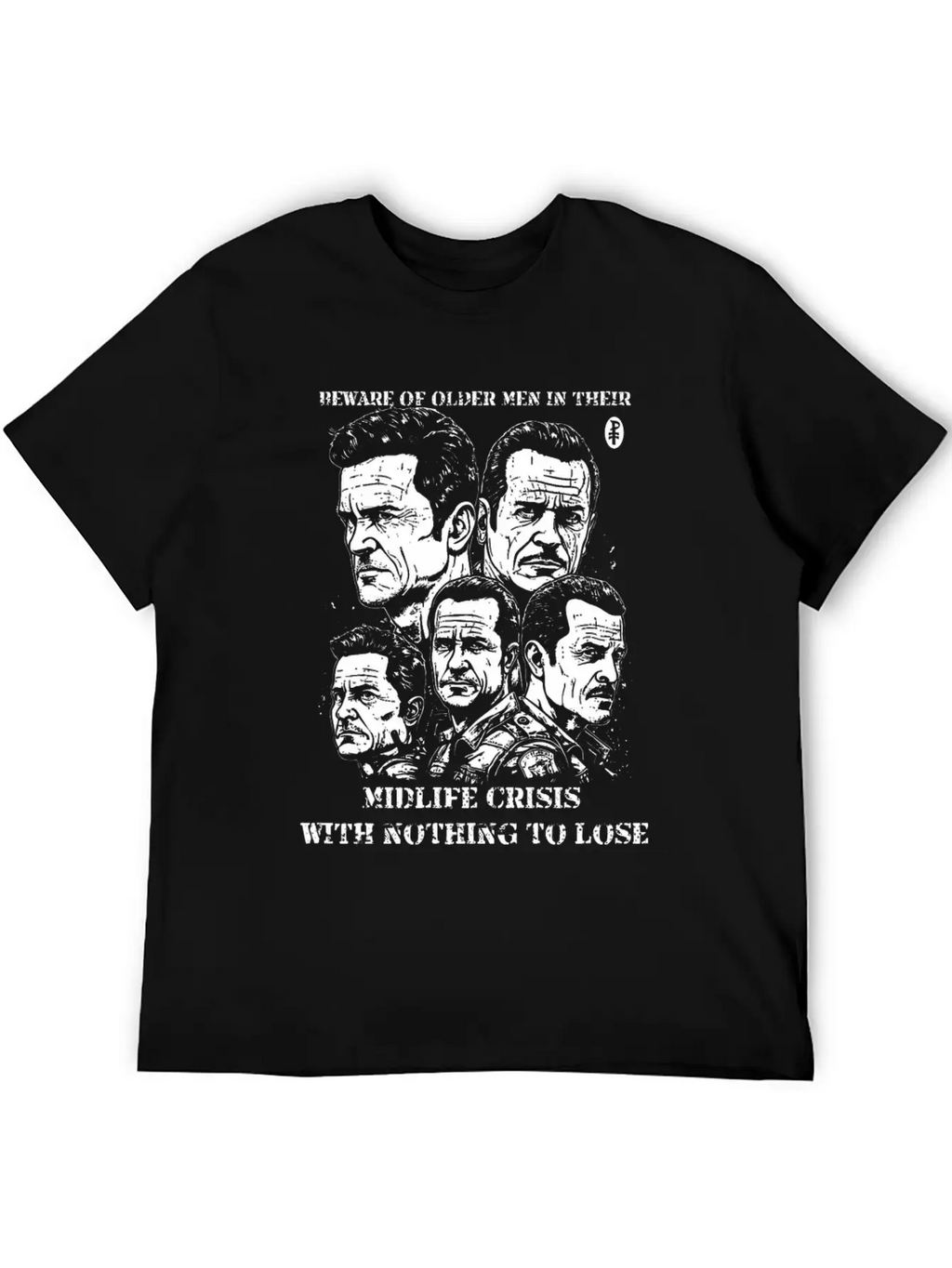 Older Men And Midlife Crisis Classic Fit Graphic Tee For Daily Comfort – Unisex Cotton Shirt
