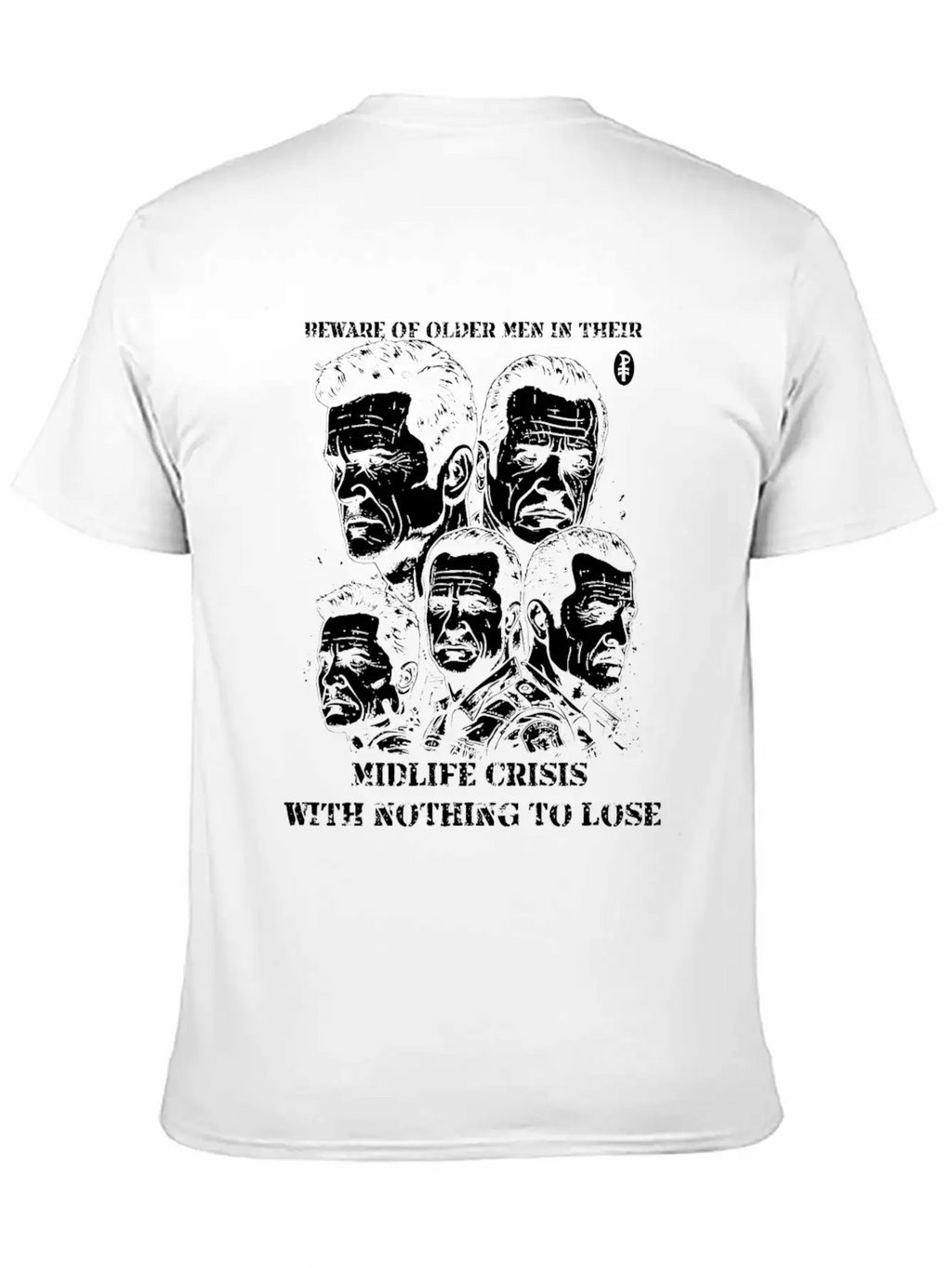 Older Men And Midlife Crisis Classic Fit Graphic Tee For Daily Comfort – Unisex Cotton Shirt