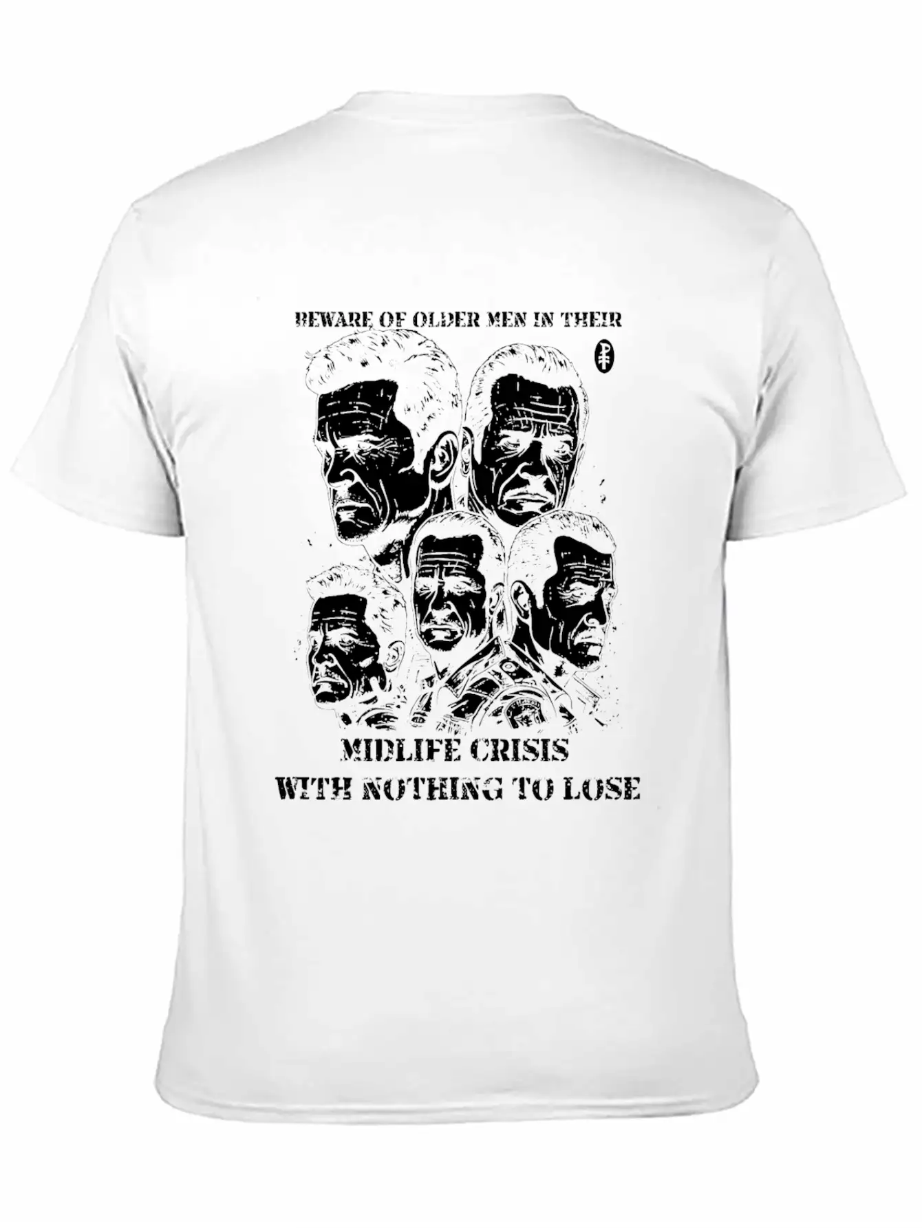 Older Men And Midlife Crisis Classic Fit Graphic Tee For Daily Comfort – Unisex Cotton Shirt