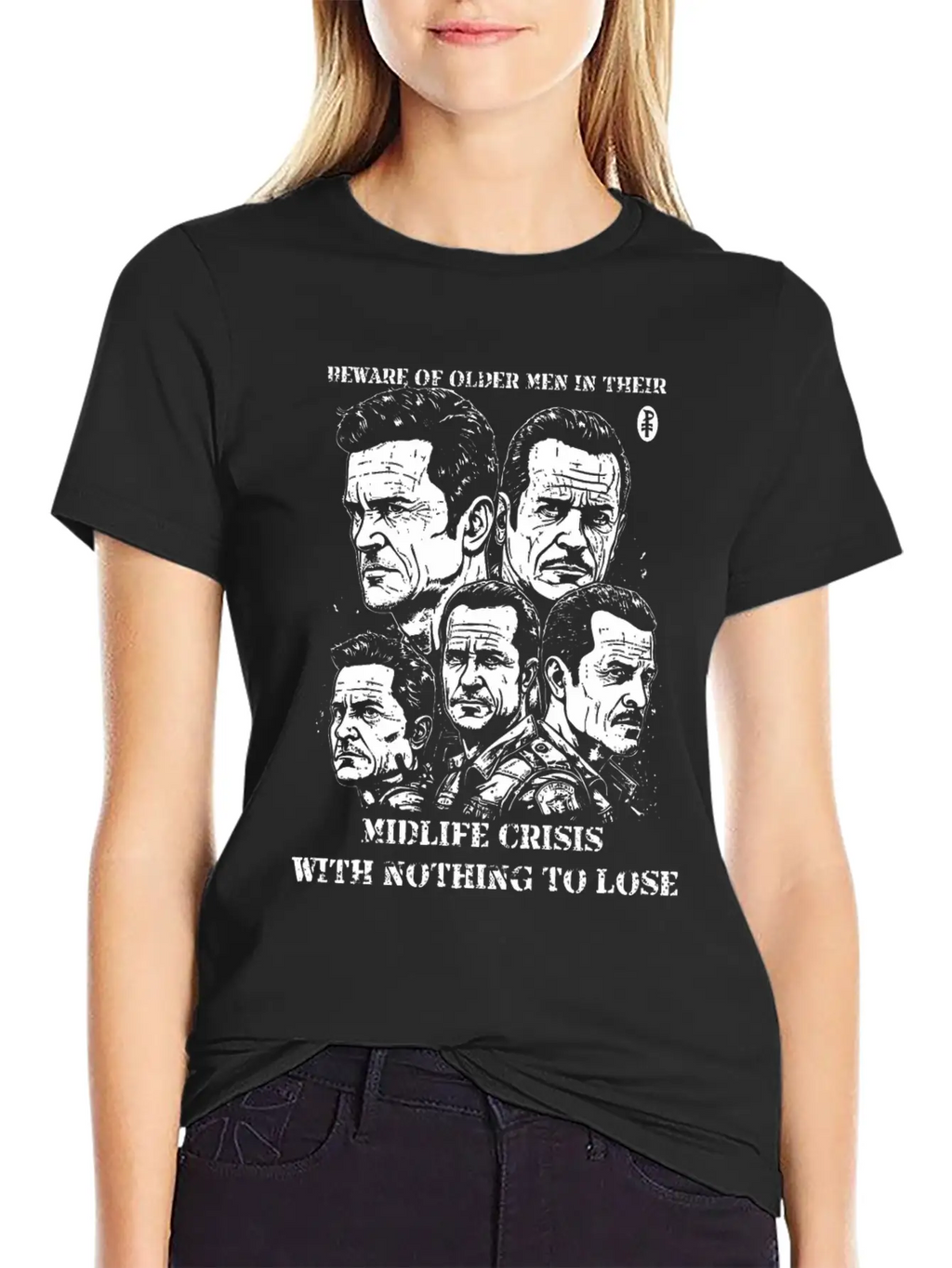 Older Men And Midlife Crisis Classic Fit Graphic Tee For Daily Comfort – Unisex Cotton Shirt