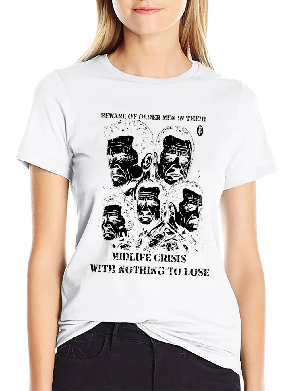 Older Men And Midlife Crisis Classic Fit Graphic Tee For Daily Comfort – Unisex Cotton Shirt