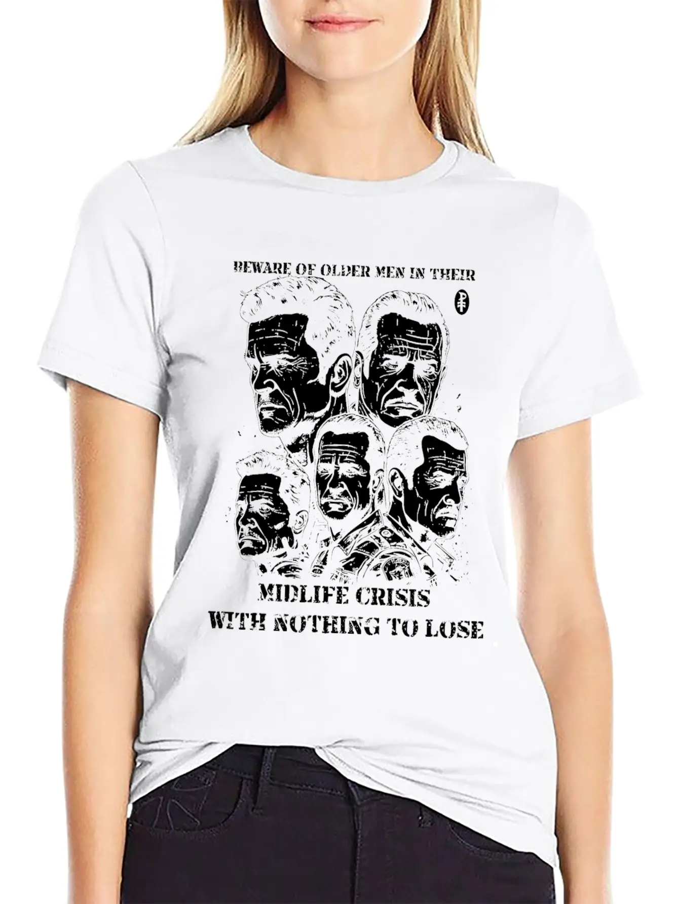 Older Men And Midlife Crisis Classic Fit Graphic Tee For Daily Comfort – Unisex Cotton Shirt