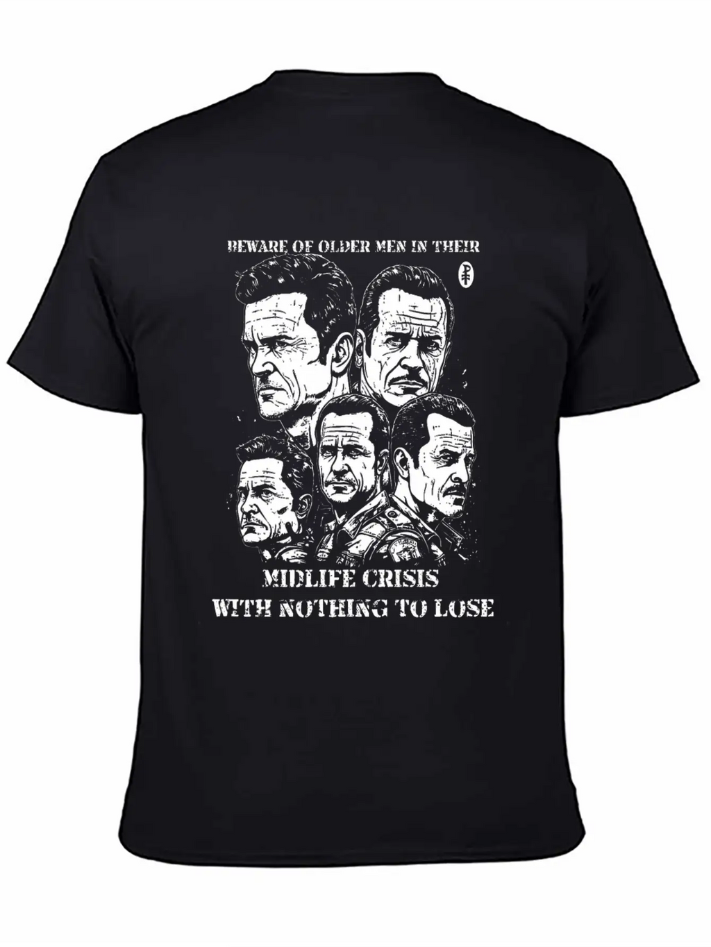 Older Men And Midlife Crisis Classic Fit Graphic Tee For Daily Comfort – Unisex Cotton Shirt