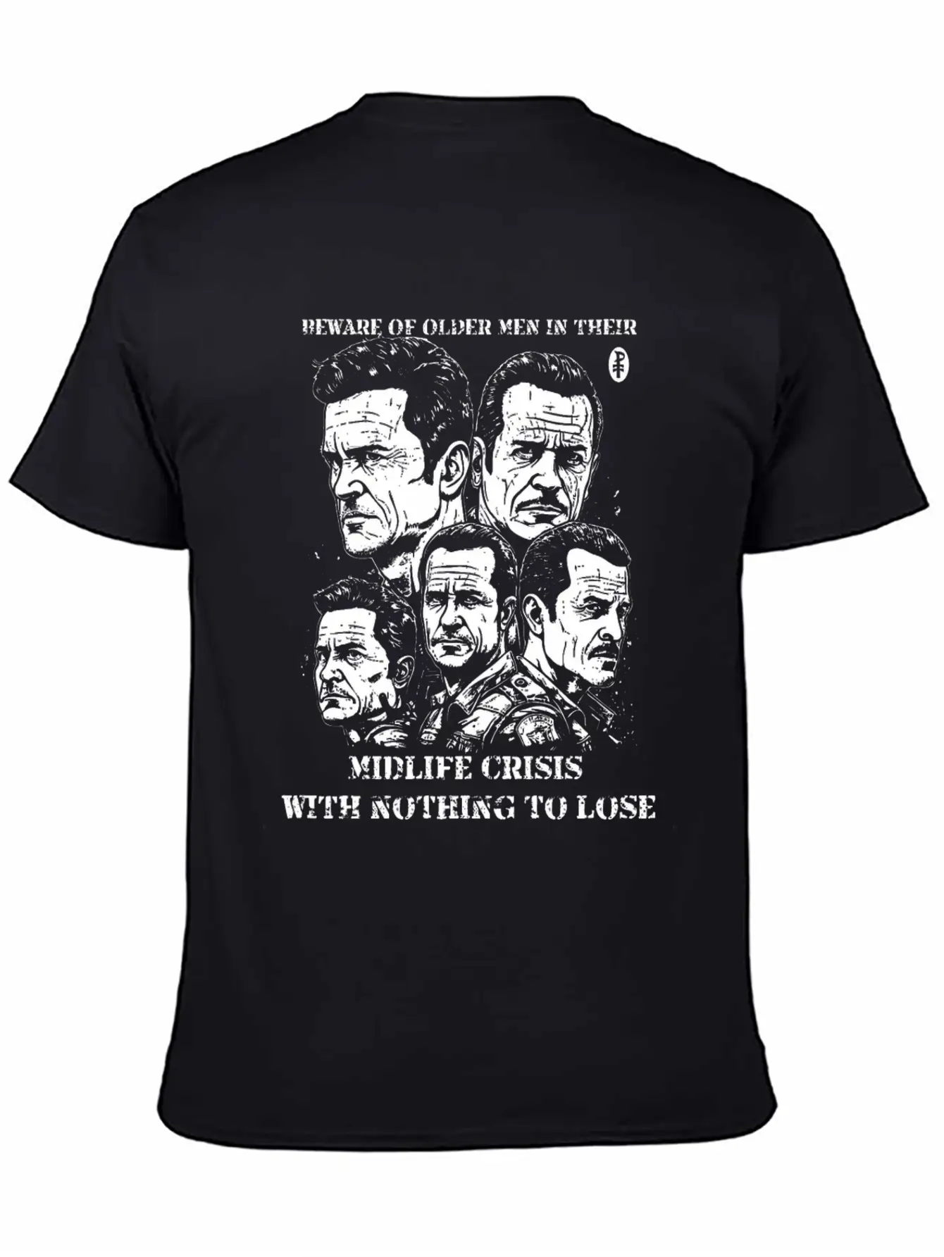 Older Men And Midlife Crisis Classic Fit Graphic Tee For Daily Comfort – Unisex Cotton Shirt