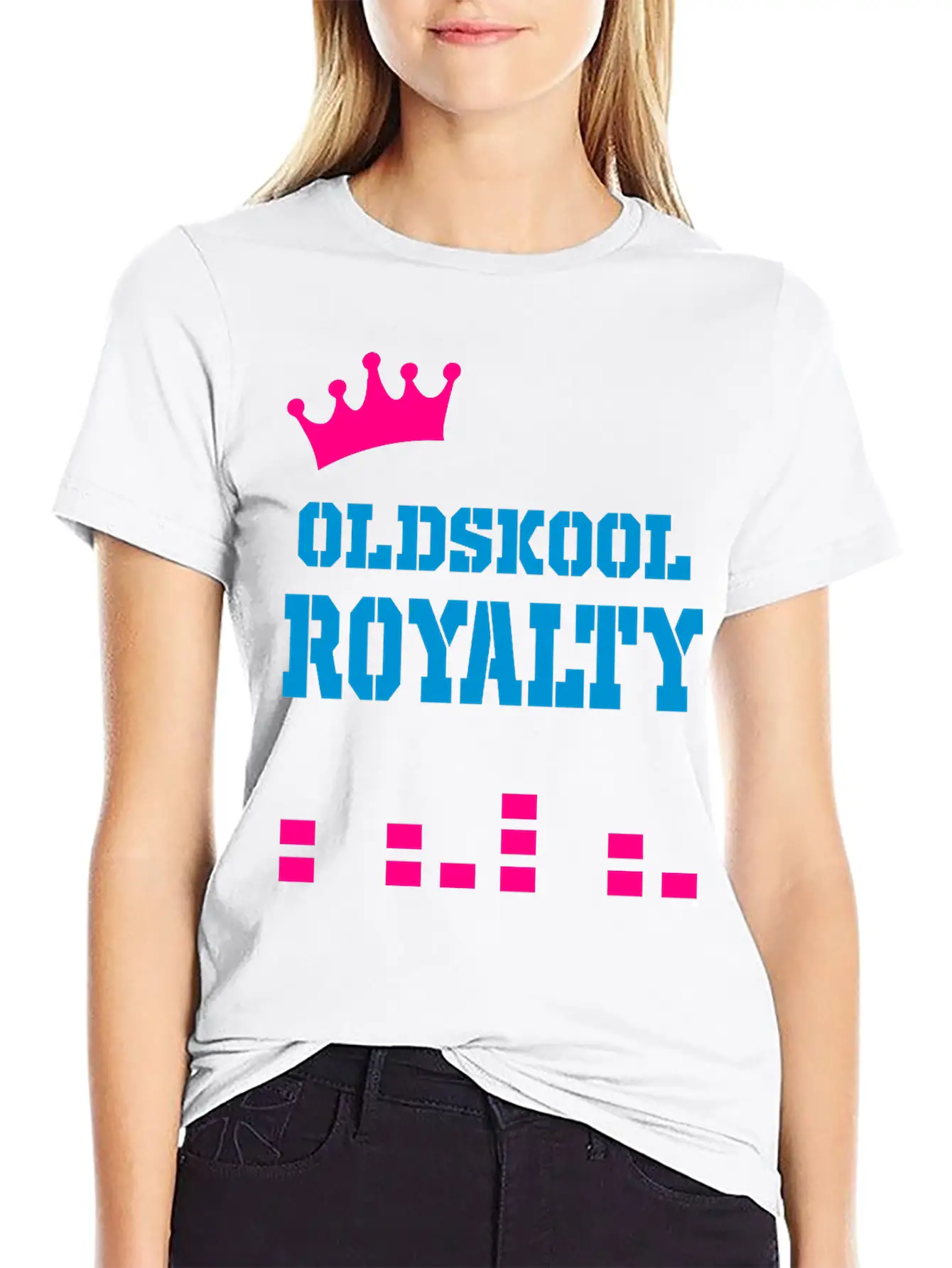 Oldskool Royality Classic Fit Graphic Tee For Daily Comfort – Unisex Cotton Shirt