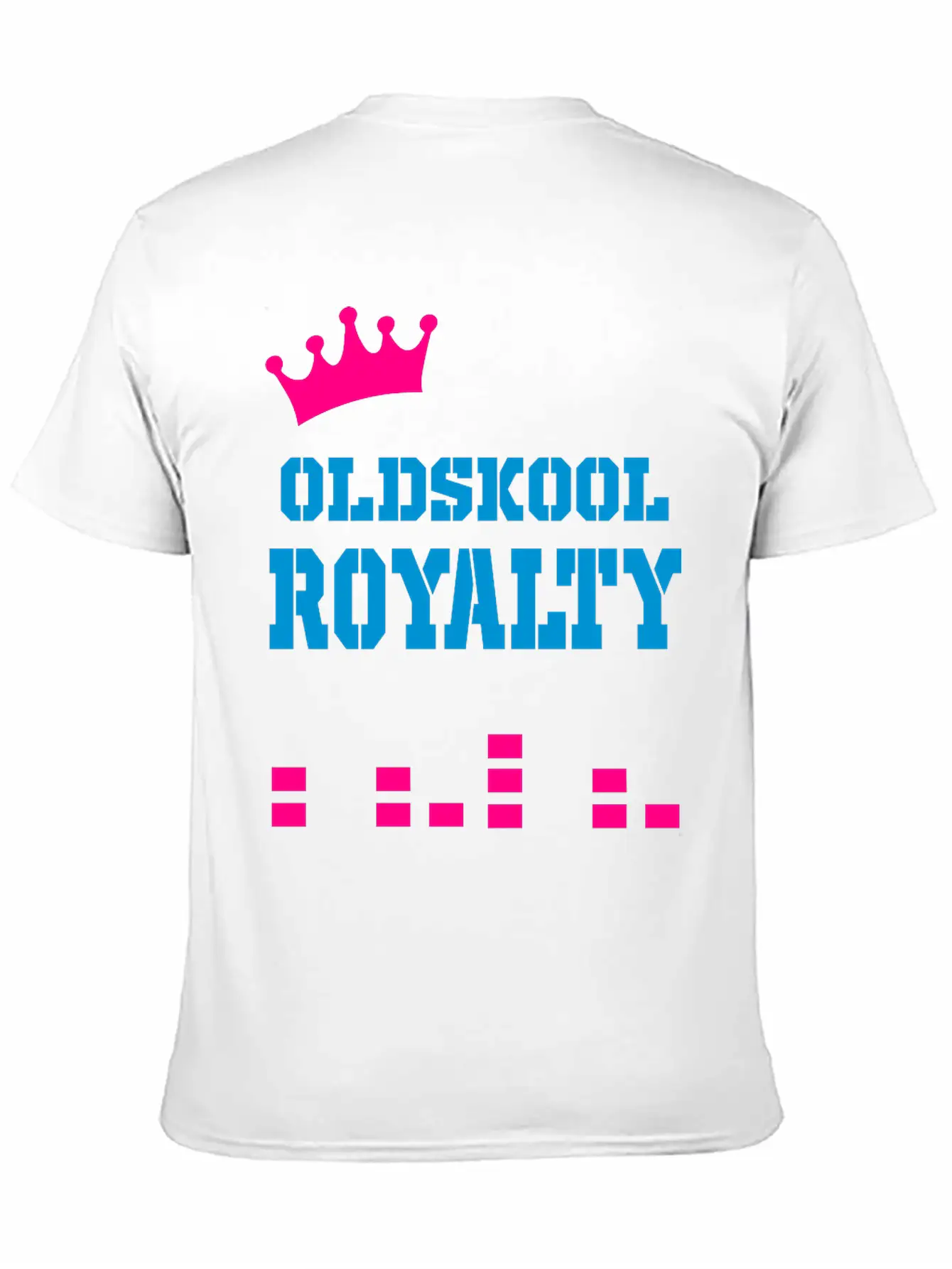 Oldskool Royality Classic Fit Graphic Tee For Daily Comfort – Unisex Cotton Shirt