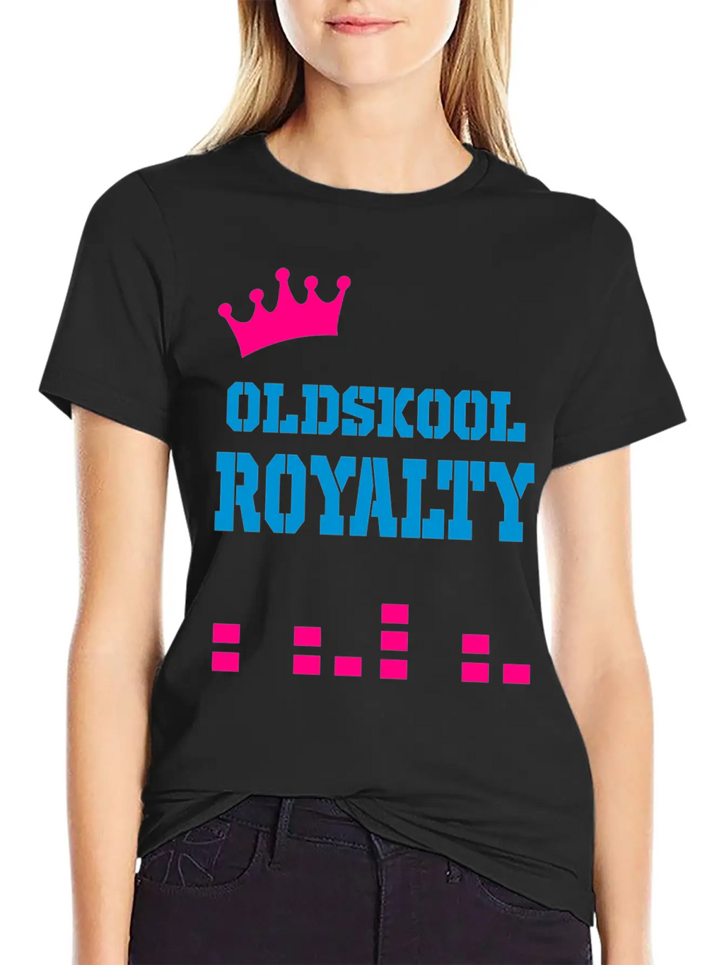 Oldskool Royality Classic Fit Graphic Tee For Daily Comfort – Unisex Cotton Shirt