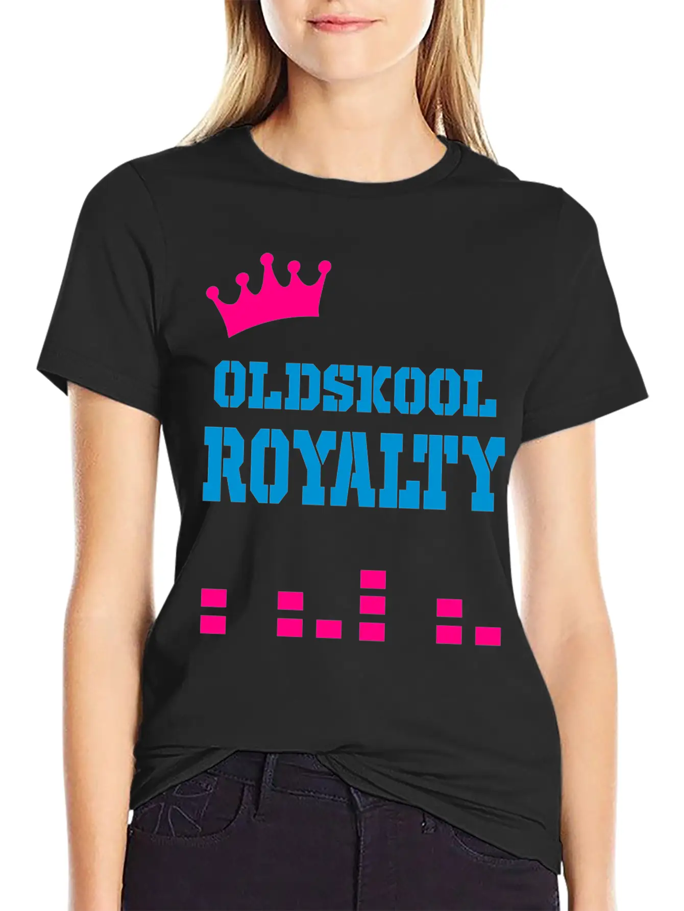 Oldskool Royality Classic Fit Graphic Tee For Daily Comfort – Unisex Cotton Shirt