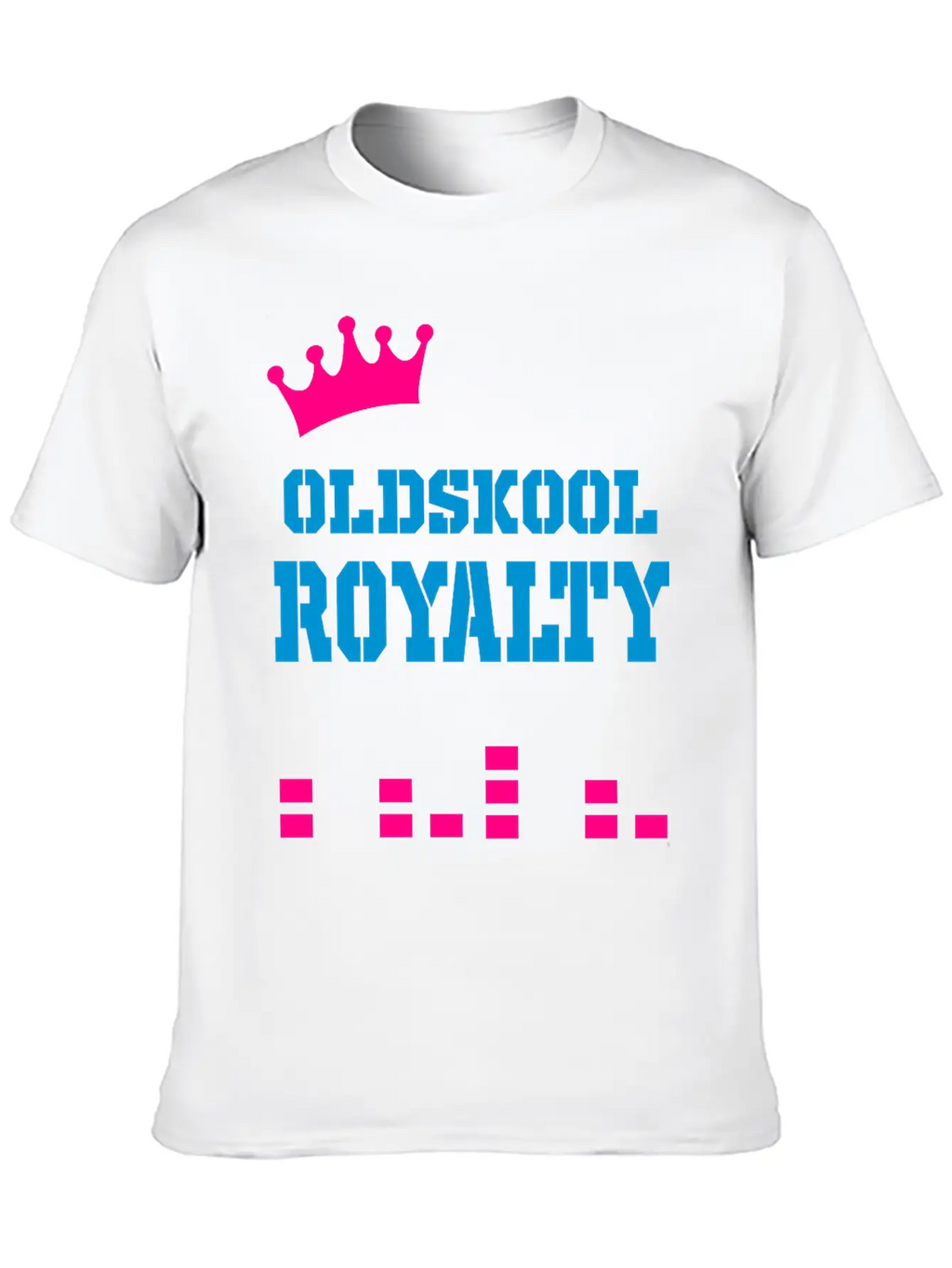 Oldskool Royality Classic Fit Graphic Tee For Daily Comfort – Unisex Cotton Shirt