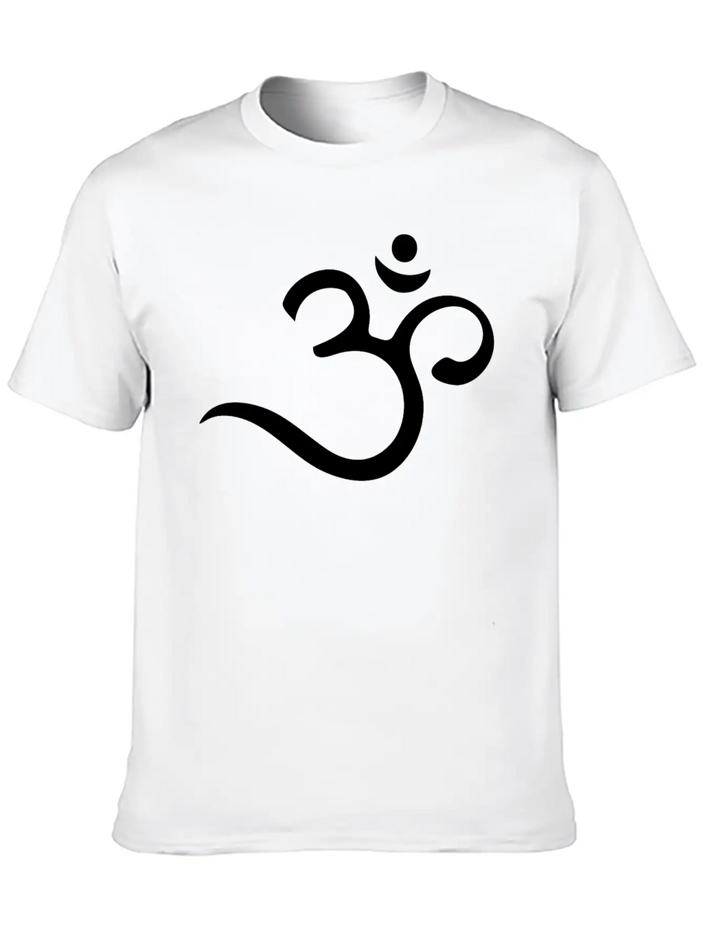 Om, Symbol, Buddhism, Mantra, Meditation, Yoga Unisex Short Sleeve Soft Cotton T-Shirt – Casual Everyday Wear