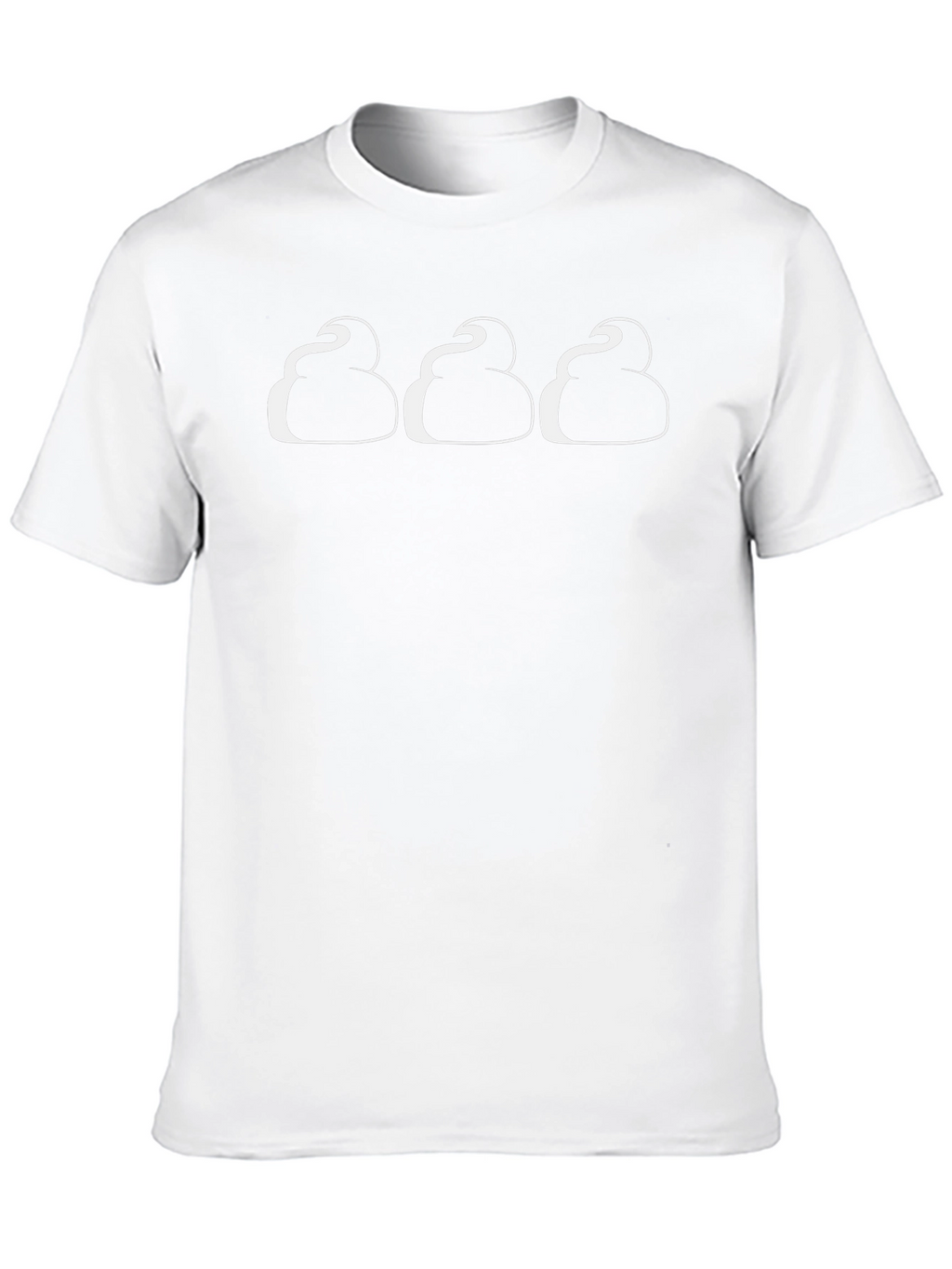 Mens Black T-Shirt with Novelty Graphic Print