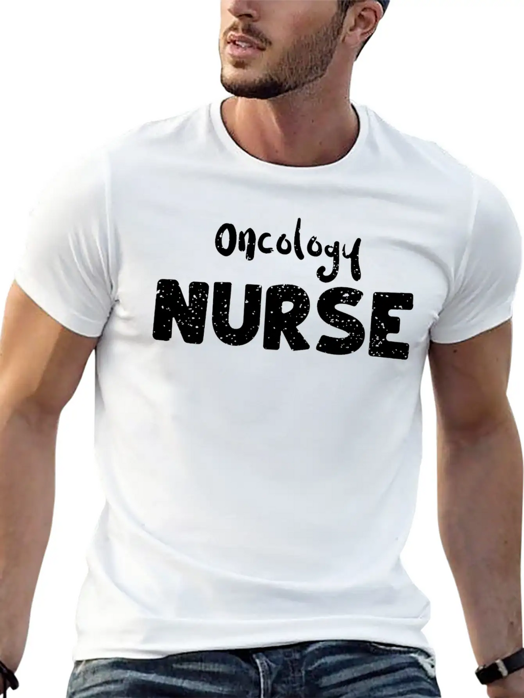 Oncology Nurse - Nurse Breathable Soft Cotton T-Shirt – Timeless Casual Look