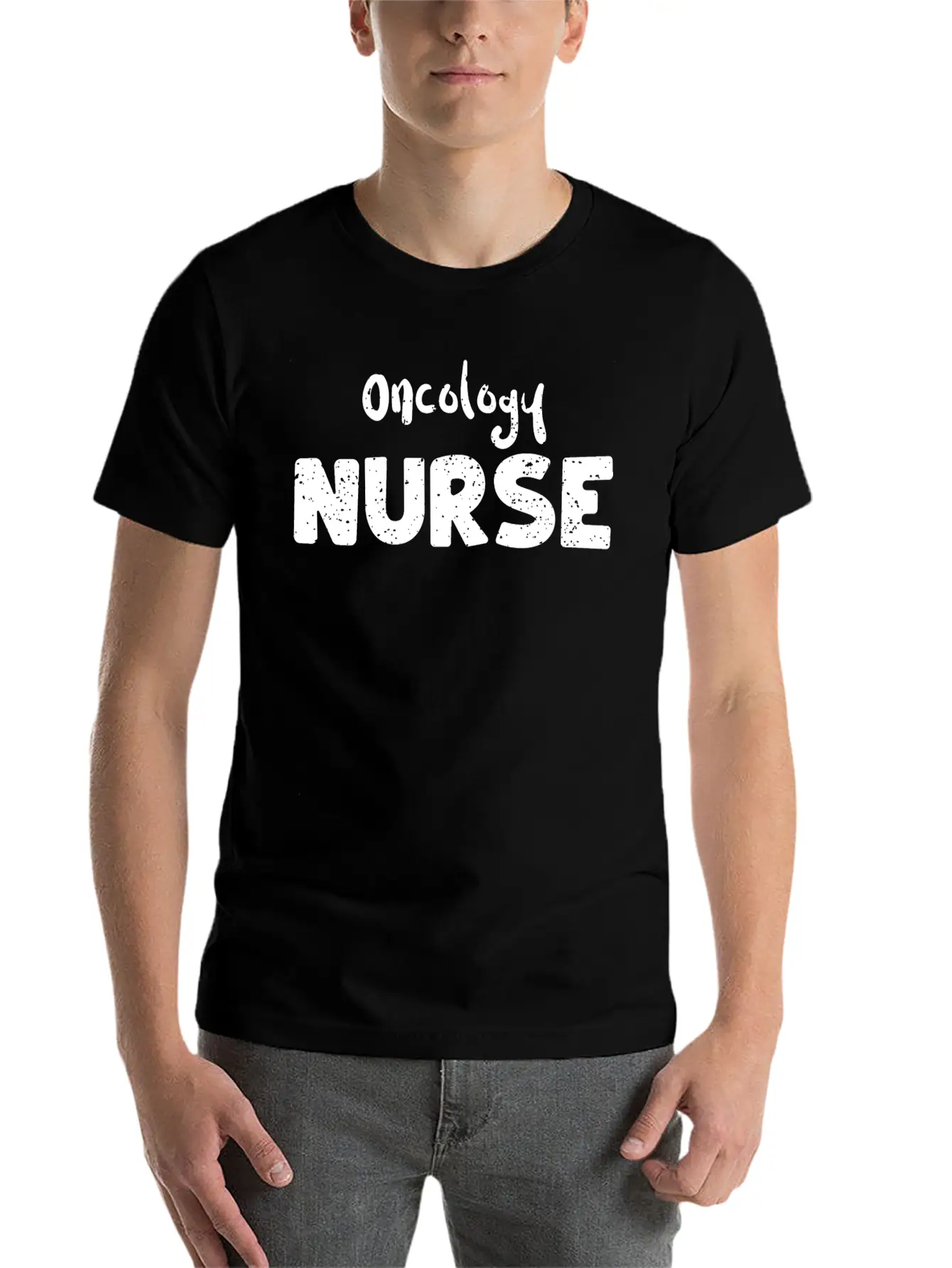 Oncology Nurse - Nurse Breathable Soft Cotton T-Shirt – Timeless Casual Look