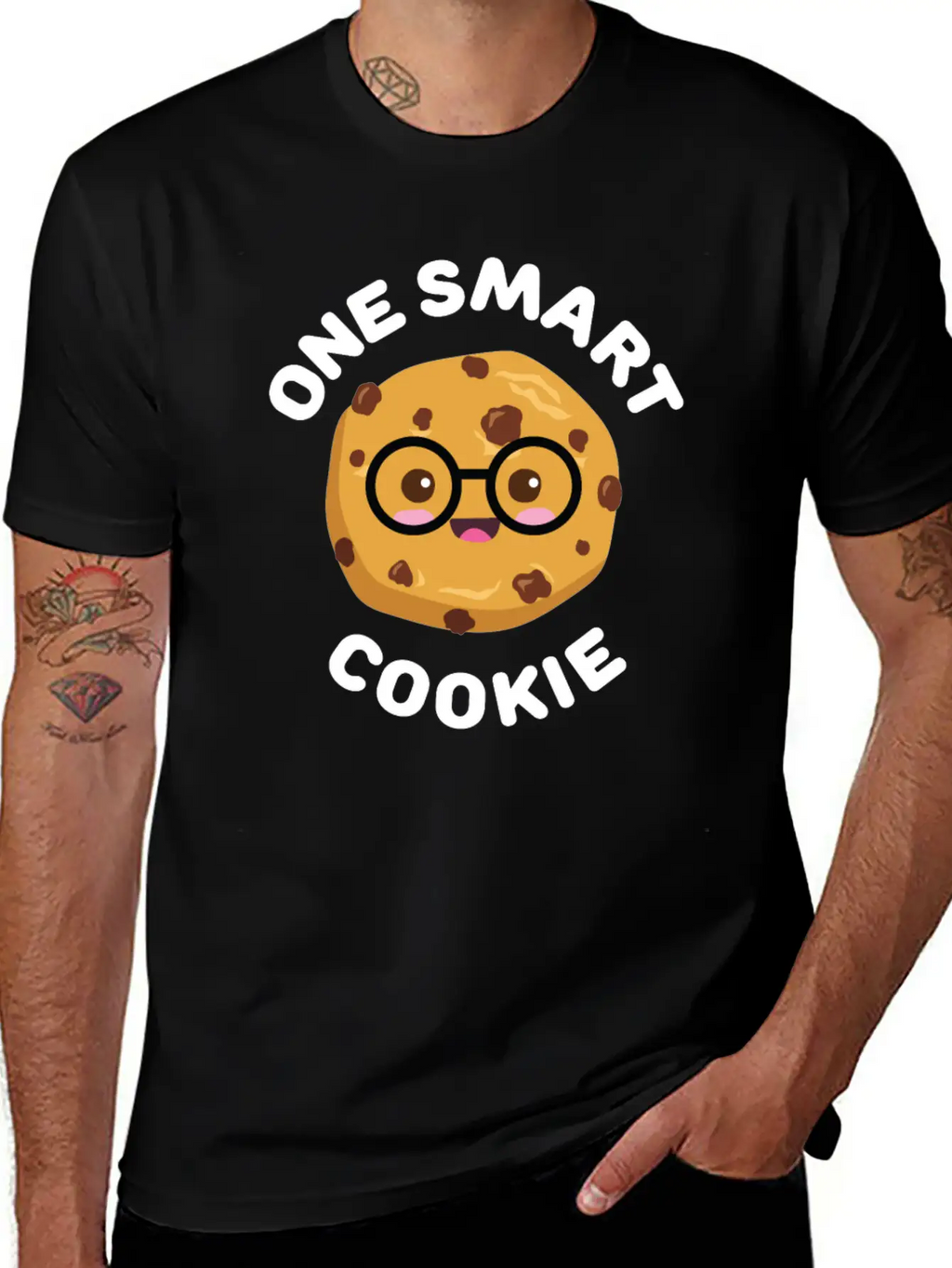 One Smart Cookie Cute Kawaii Style Breathable Soft Cotton T-Shirt – Timeless Casual Look