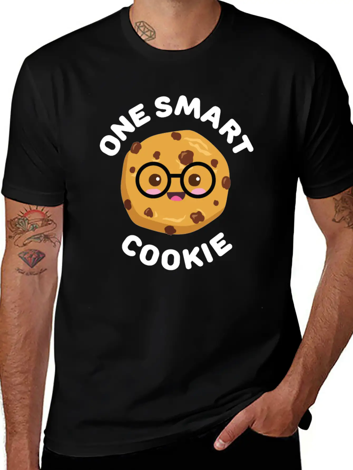 One Smart Cookie Cute Kawaii Style Breathable Soft Cotton T-Shirt – Timeless Casual Look