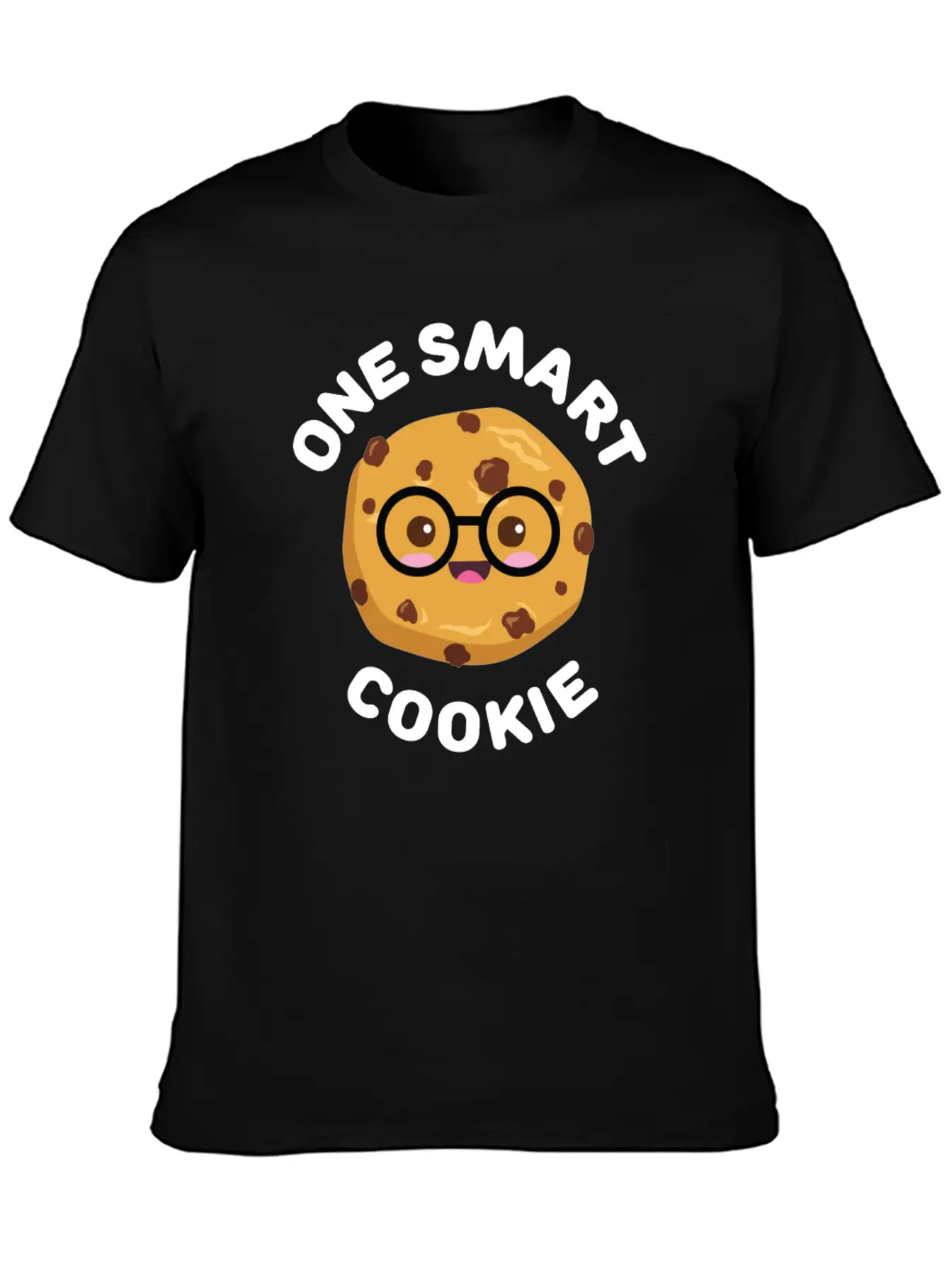 One Smart Cookie Cute Kawaii Style Breathable Soft Cotton T-Shirt – Timeless Casual Look