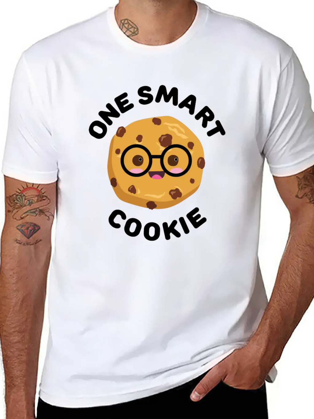 One Smart Cookie Cute Kawaii Style Breathable Soft Cotton T-Shirt – Timeless Casual Look